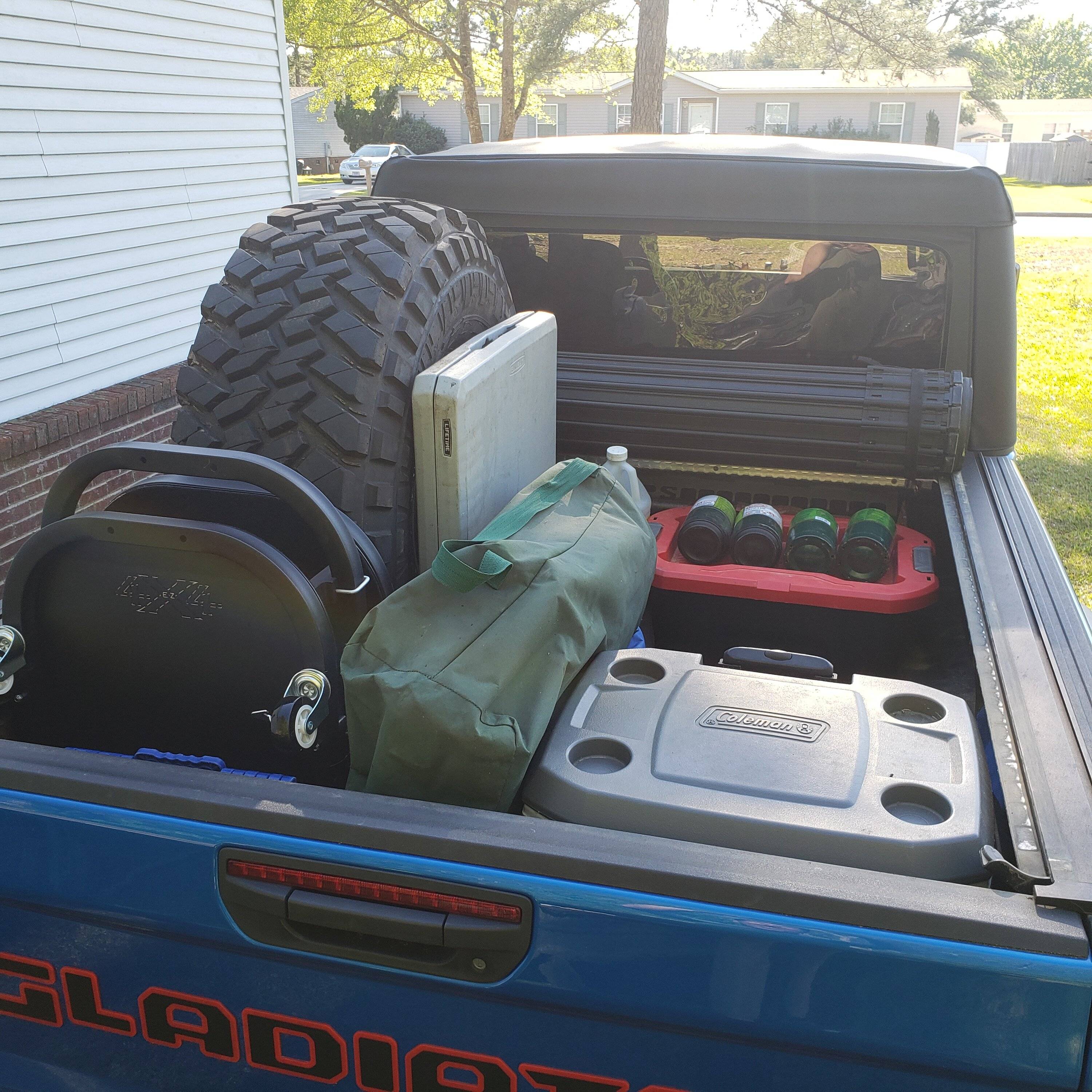 Jeep Gladiator Getting Some Bed Back 20230412_170936