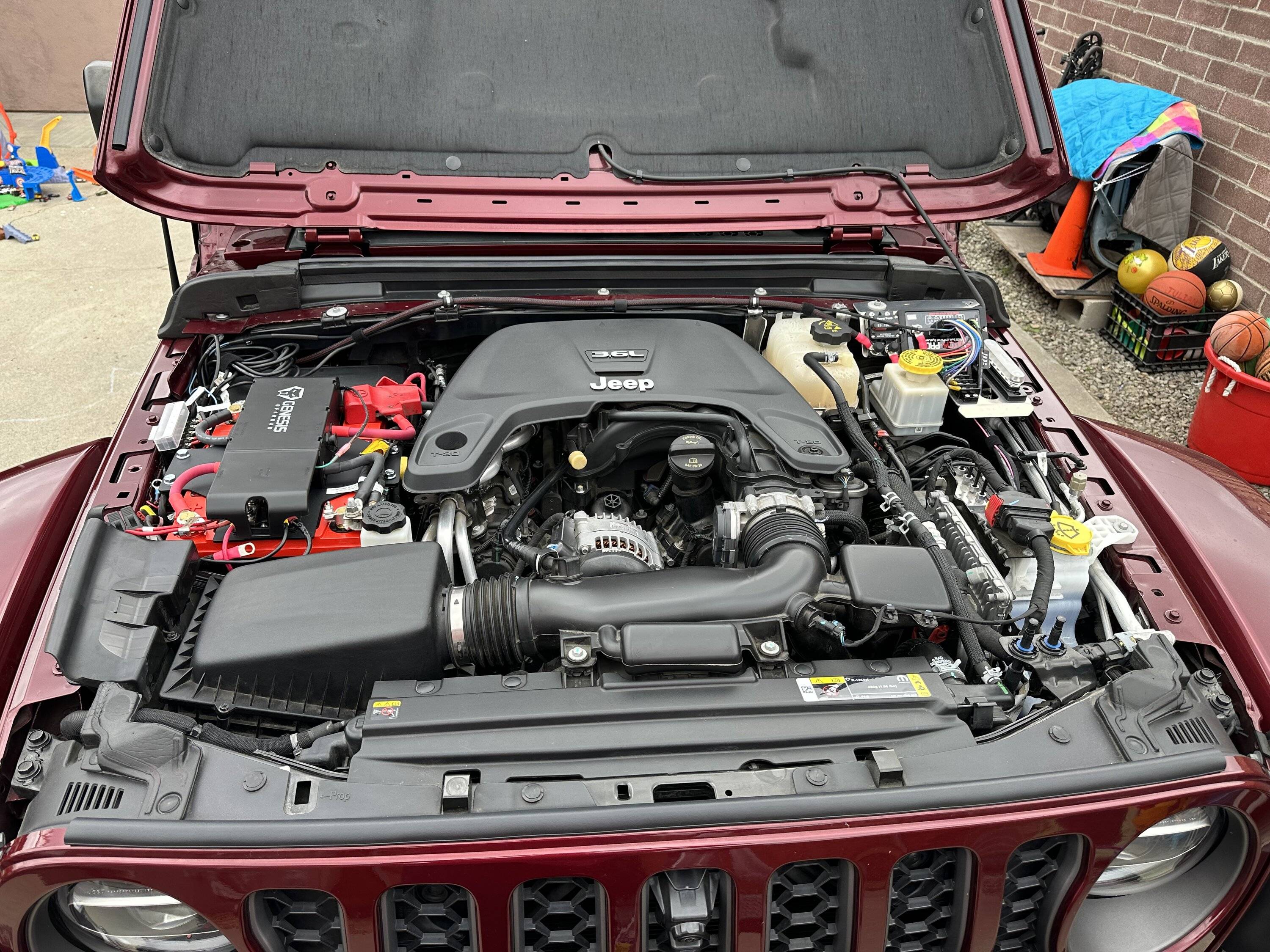 Jeep Gladiator Genesis system - how much space after install IMG_7669