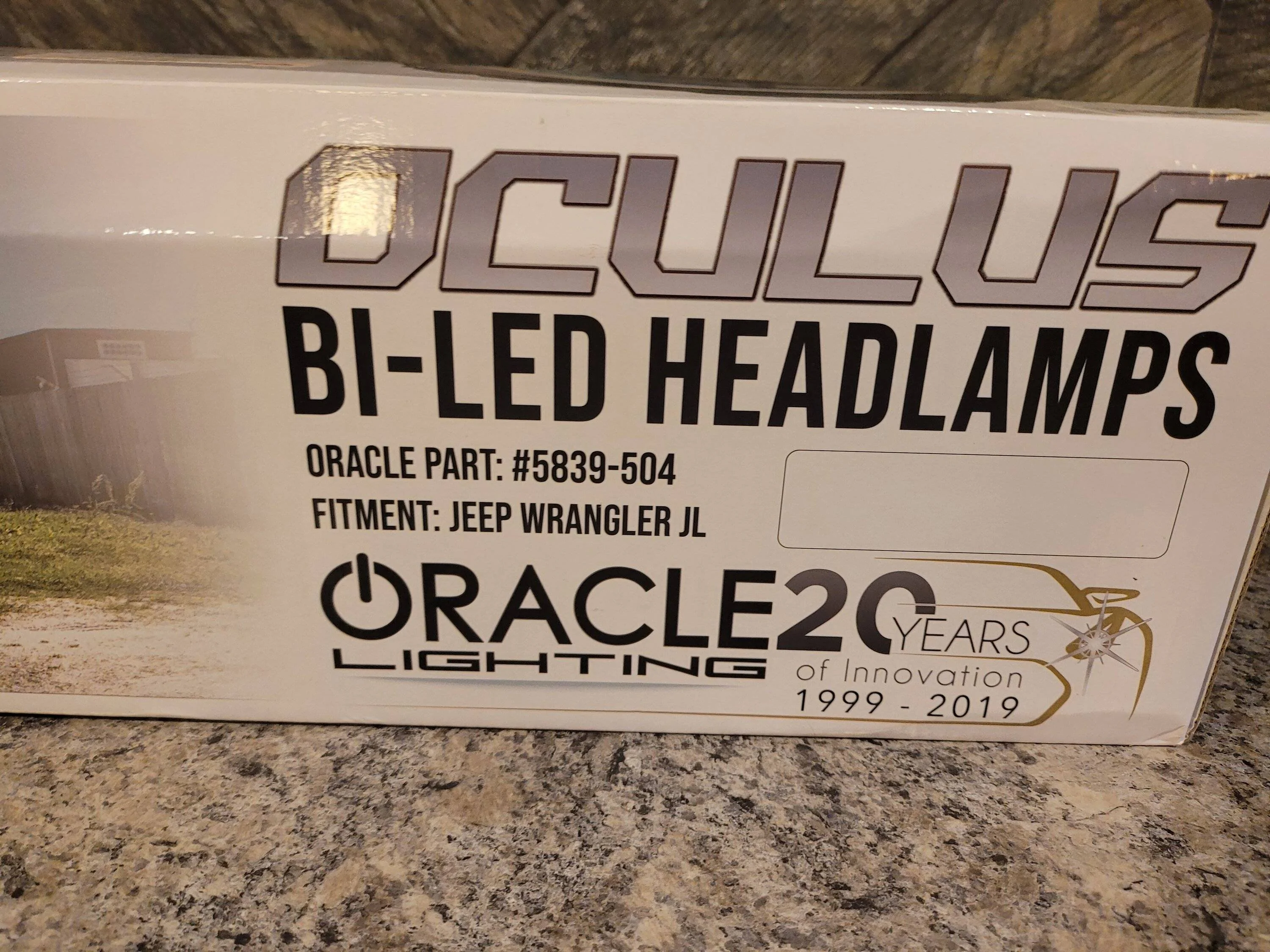 Jeep Gladiator Oculus LED headlights $250 20230607_194717