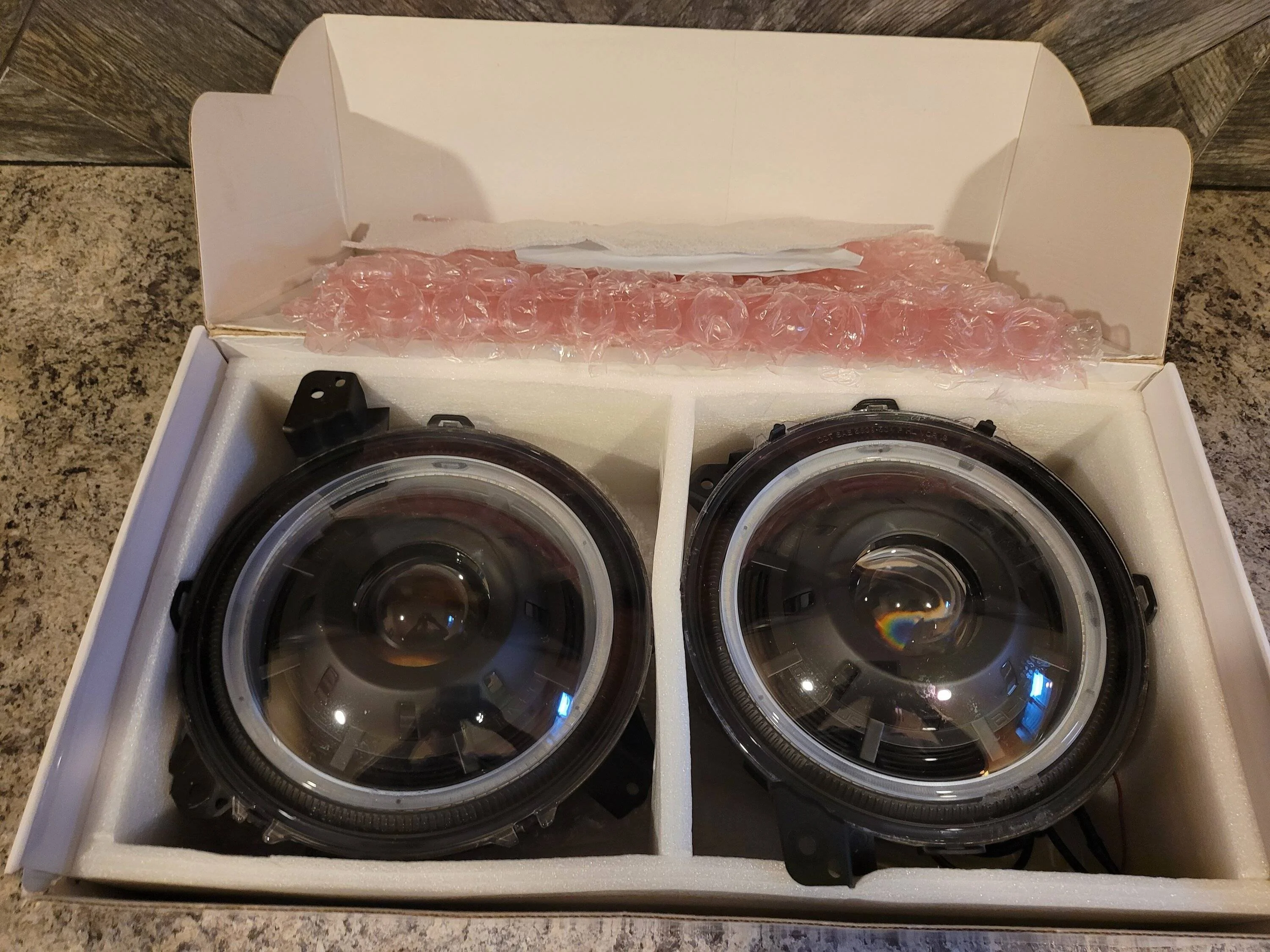 Jeep Gladiator Oculus LED headlights $250 20230607_194738