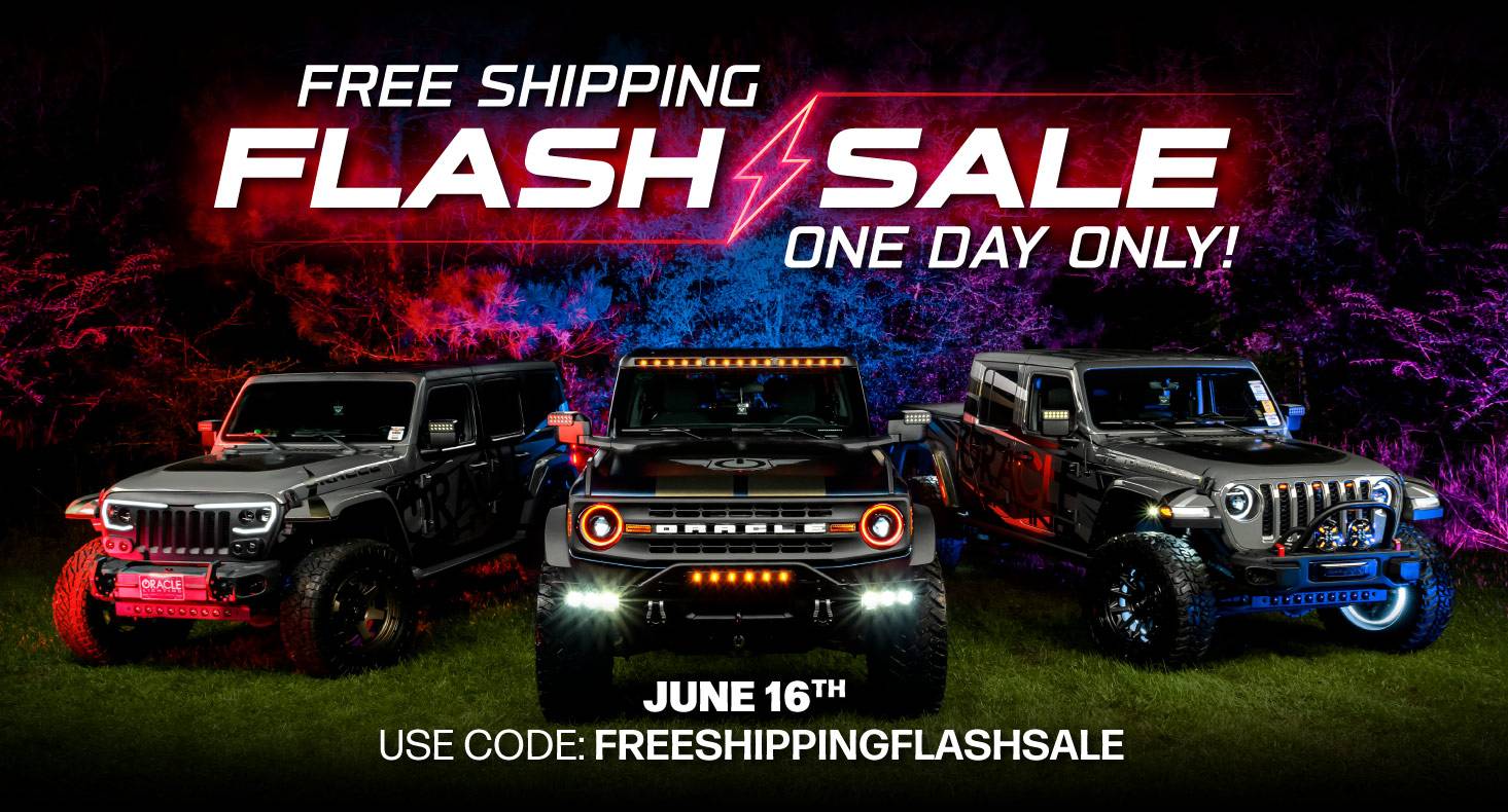 Jeep Gladiator ONE-DAY FLASH SALE! TODAY ONLY! freeshipping-flashpromo-email