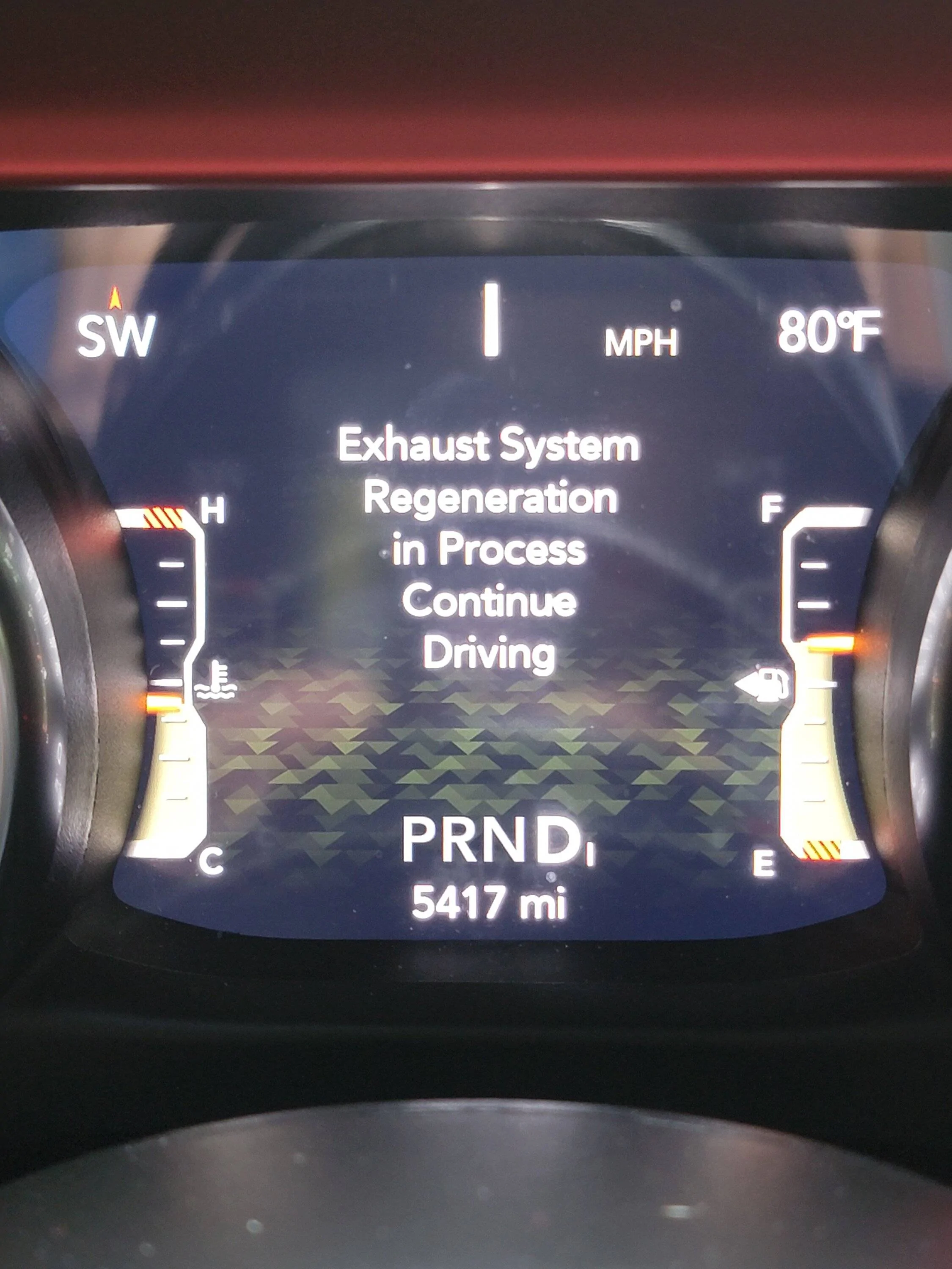 Jeep Gladiator Gauge options for showing regen, etc 20230615_174347