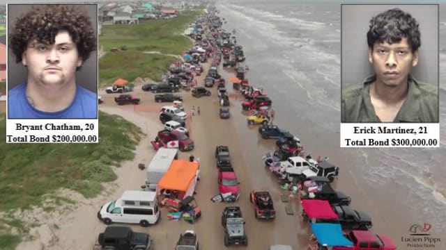 Jeep Gladiator Public drunkenness, disorderly conduct leads to 233 arrests at annual Jeep Weekend in Galveston Texas. 50+ people rushed to hospital ZQH5IIPXDZALJKMDWHAW5RSH4U