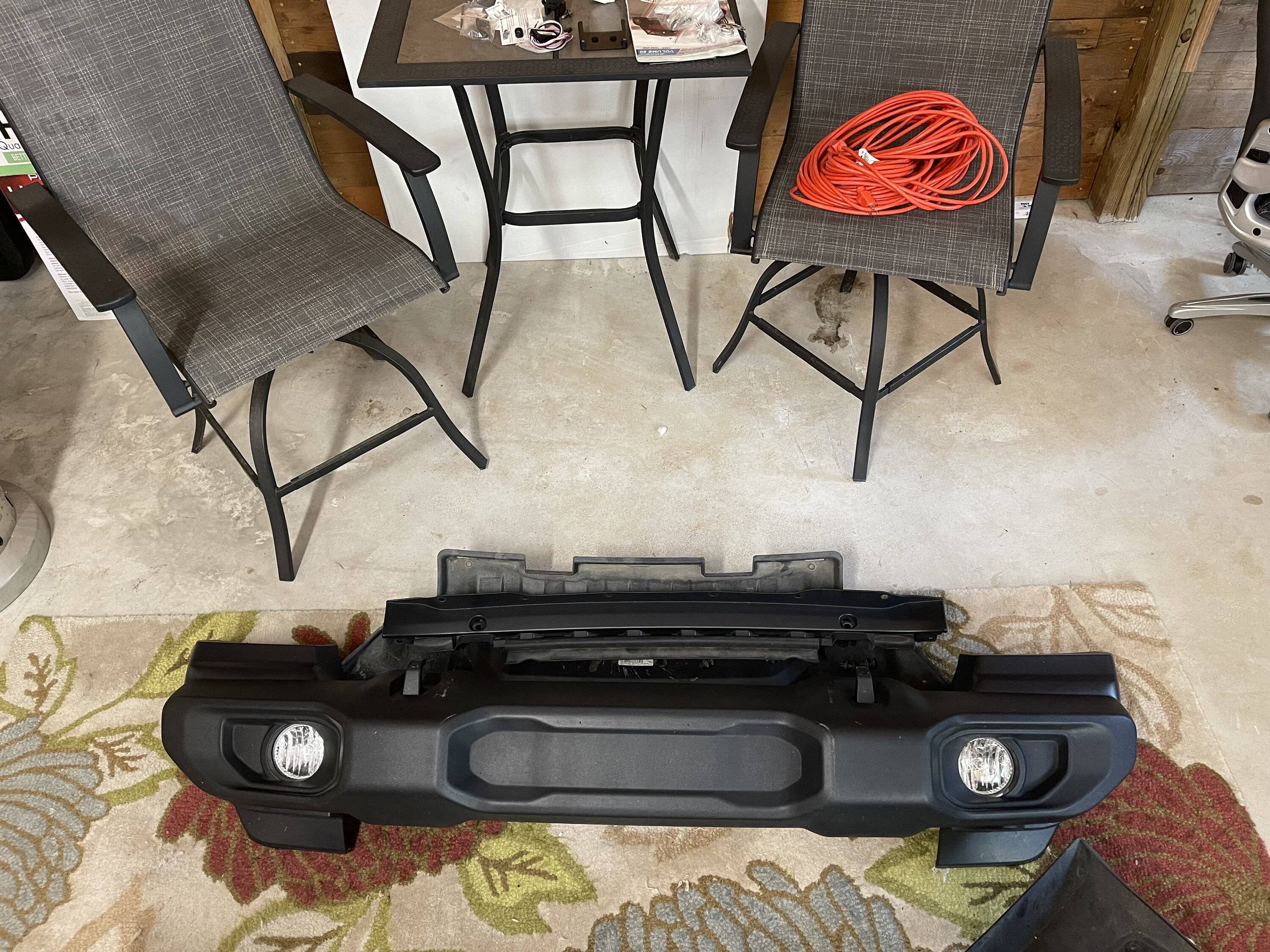 Jeep Gladiator Sport Bumper, headlights, LED Pods IMG_1010