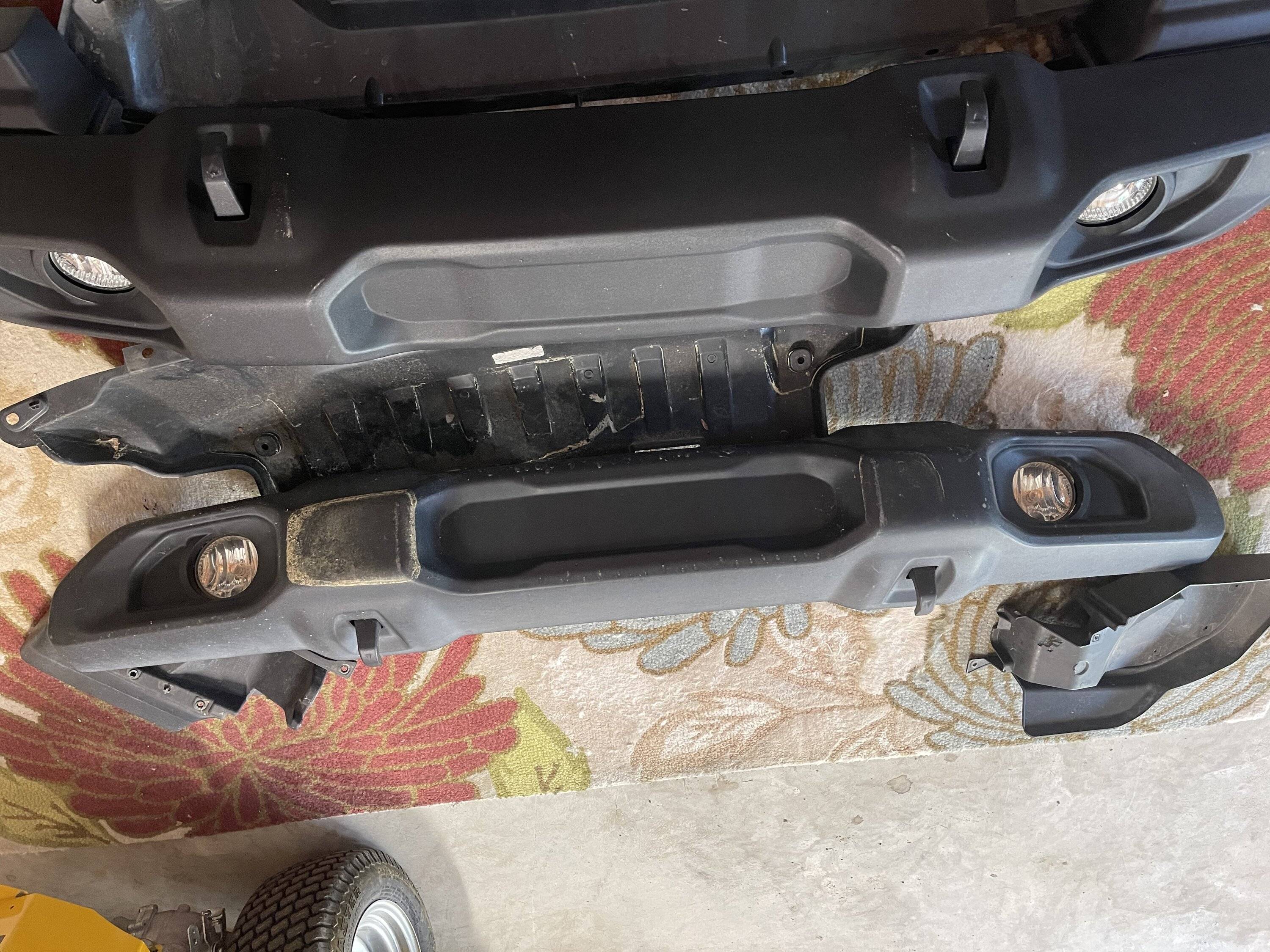 Jeep Gladiator Sport Bumper, headlights, LED Pods IMG_1011