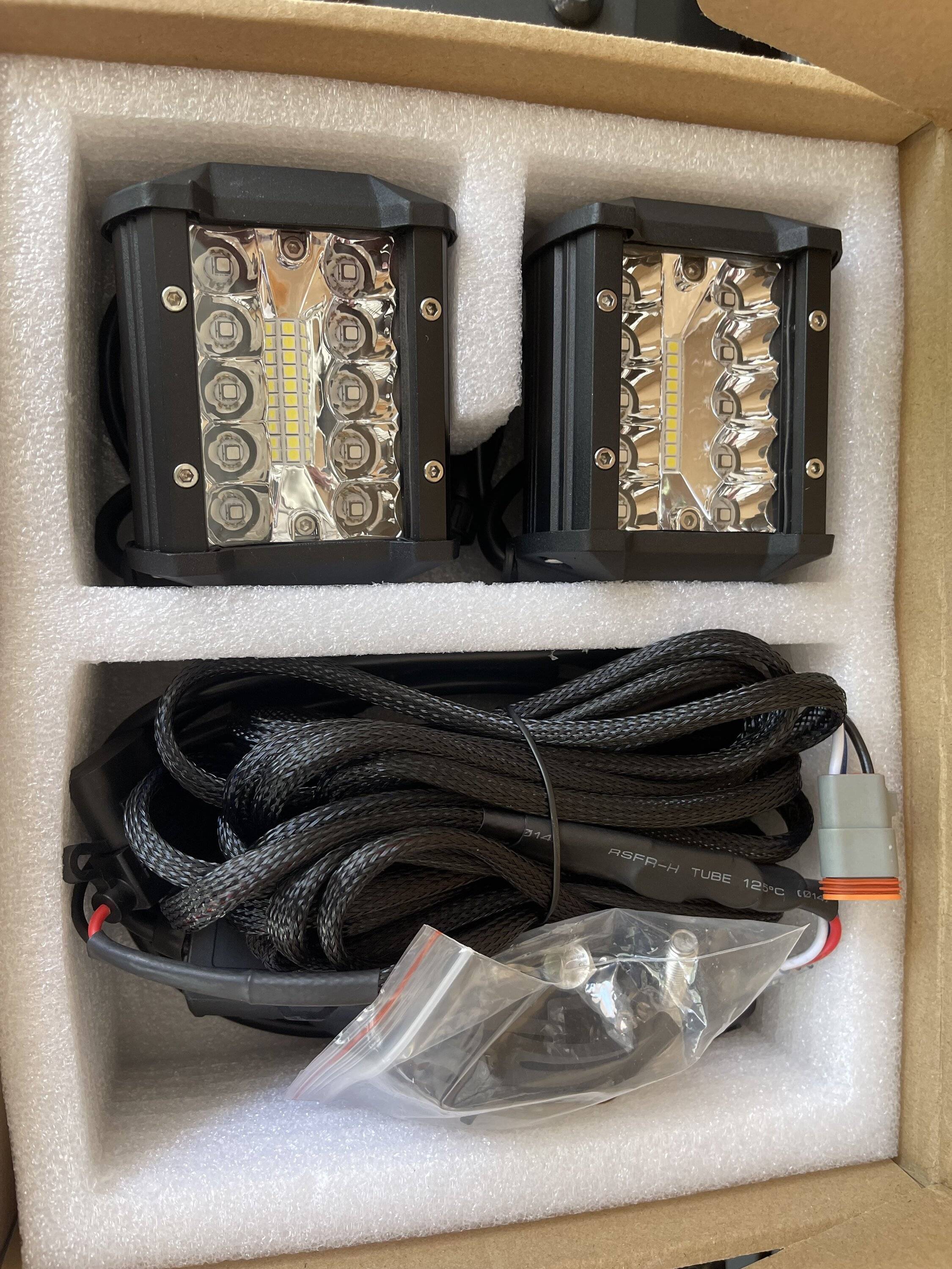 Jeep Gladiator Sport Bumper, headlights, LED Pods IMG_1012