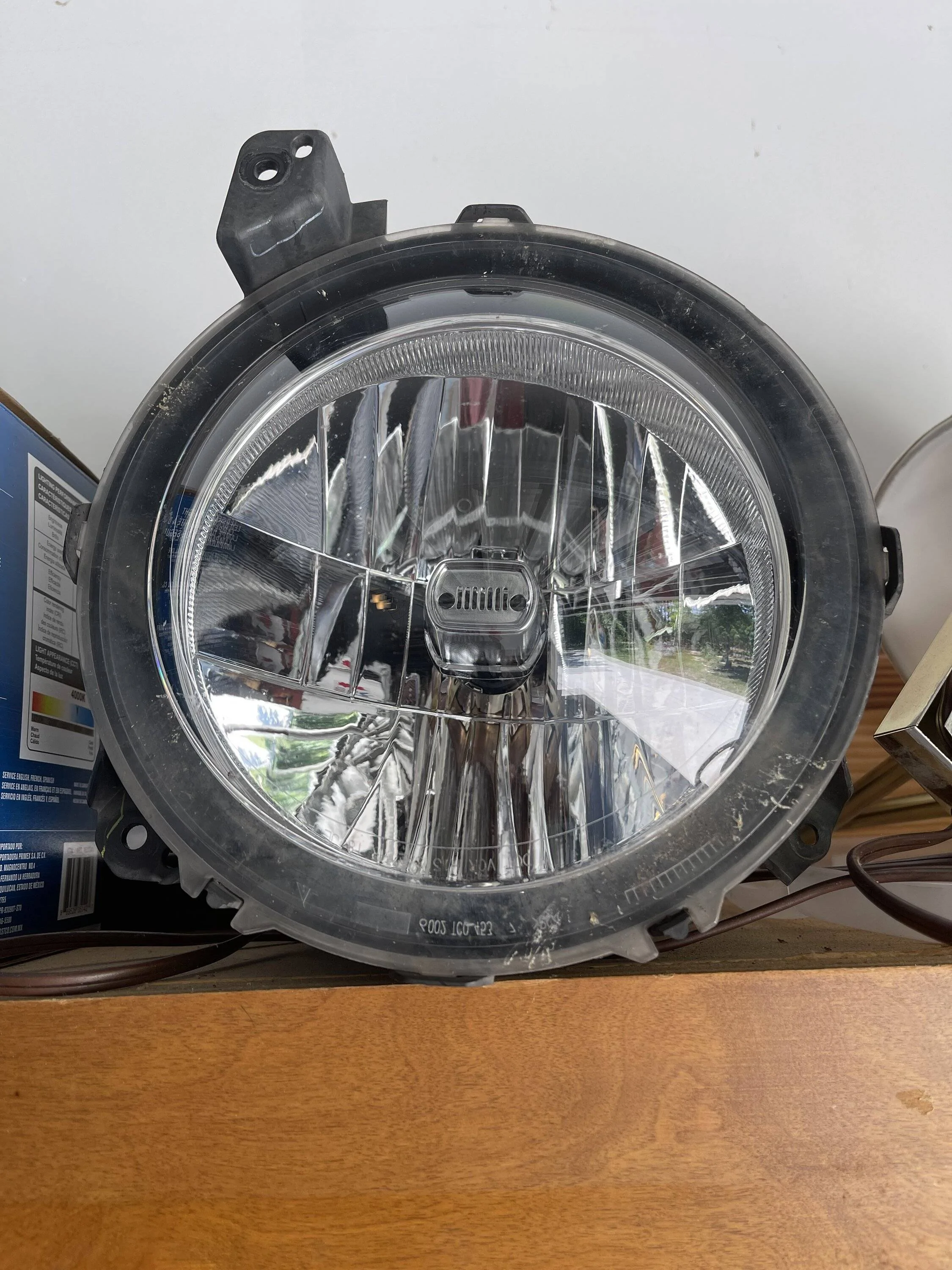 Jeep Gladiator Sport Bumper, headlights, LED Pods IMG_1014