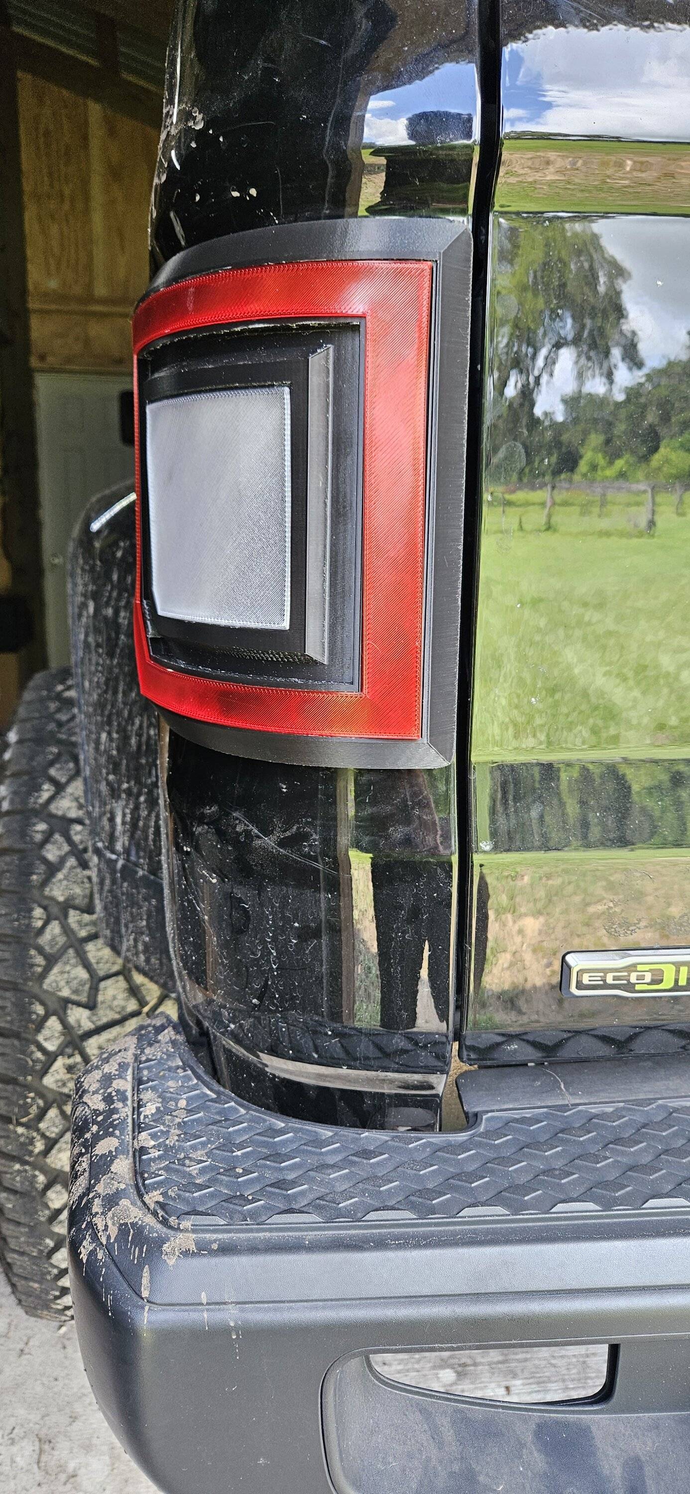 Jeep Gladiator Building my own flush tail lights 20230618_115641
