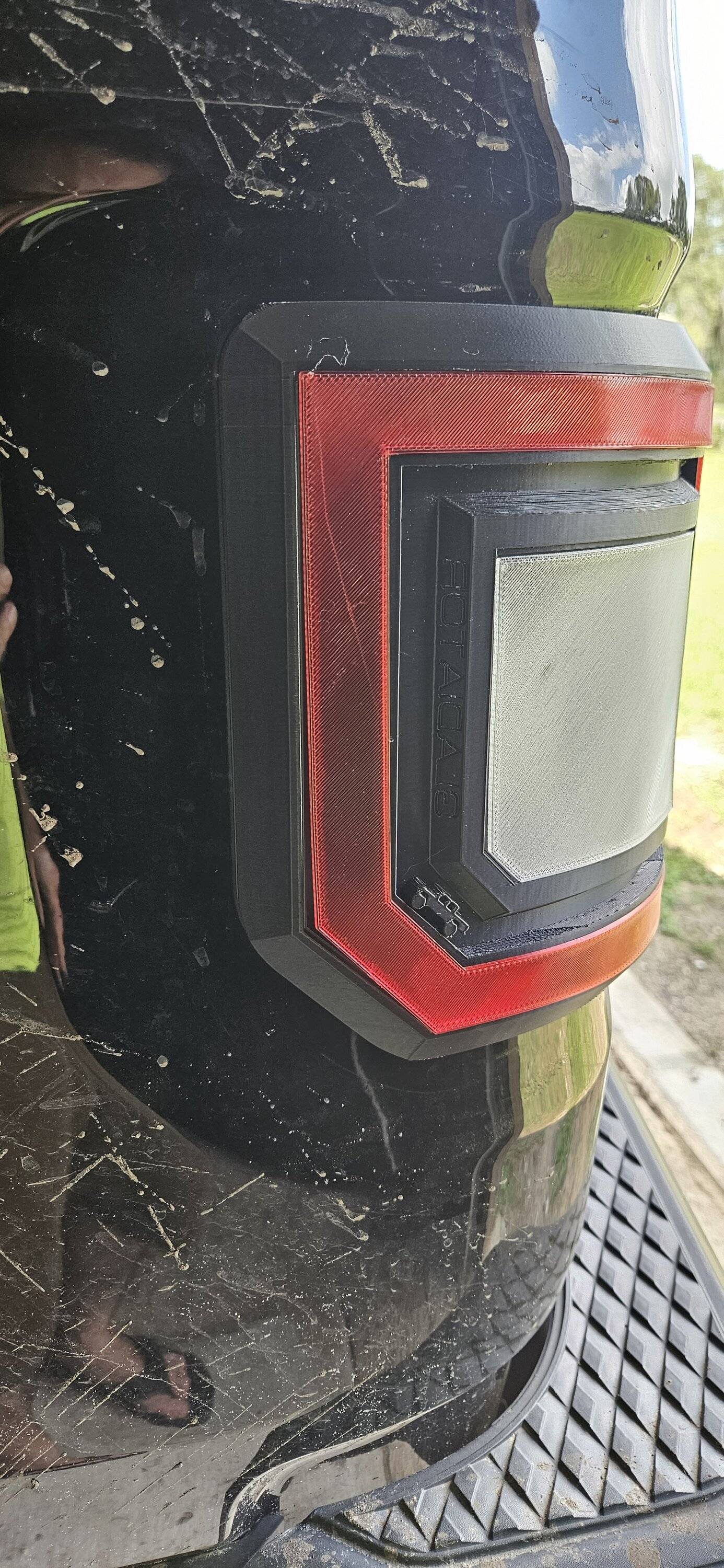 Jeep Gladiator Building my own flush tail lights 20230618_115632