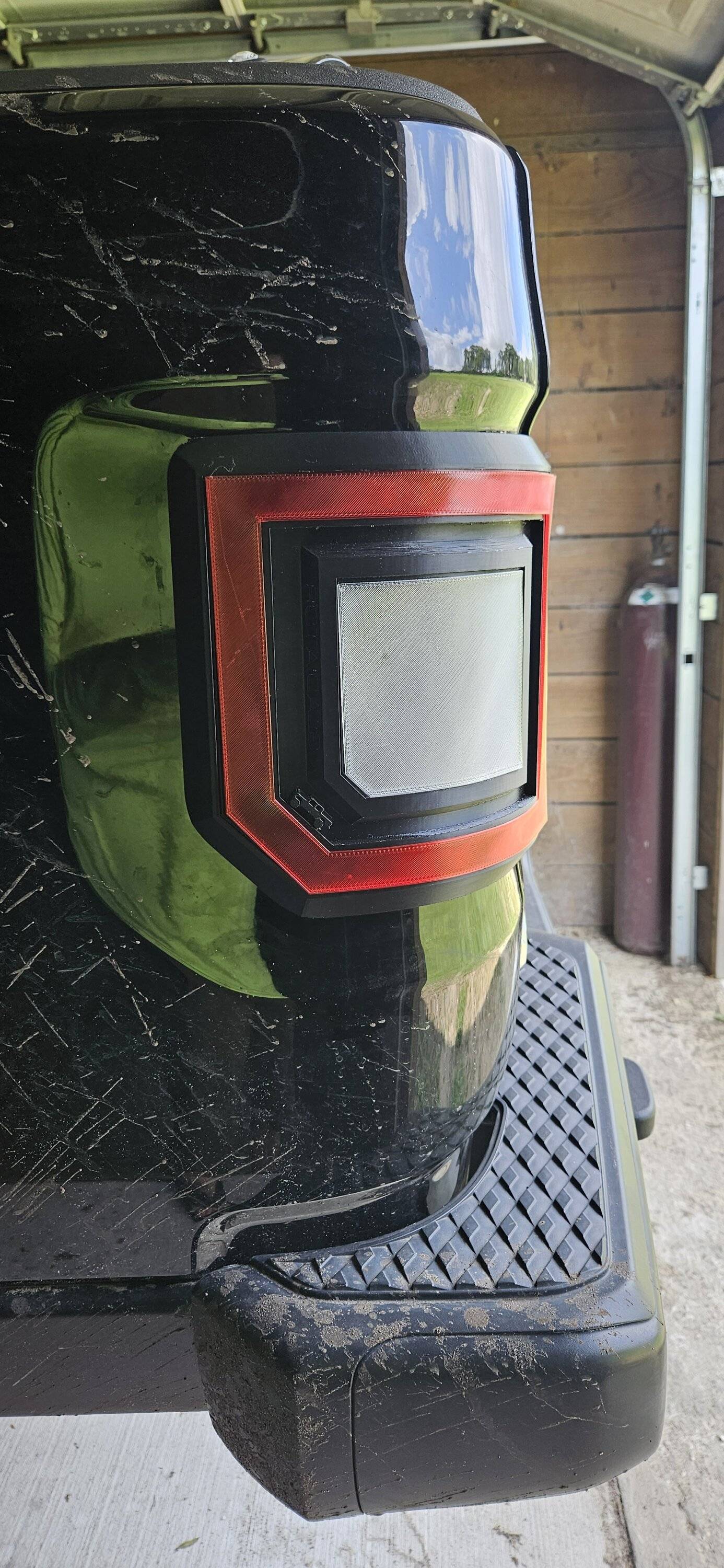Jeep Gladiator Building my own flush tail lights 20230618_115553