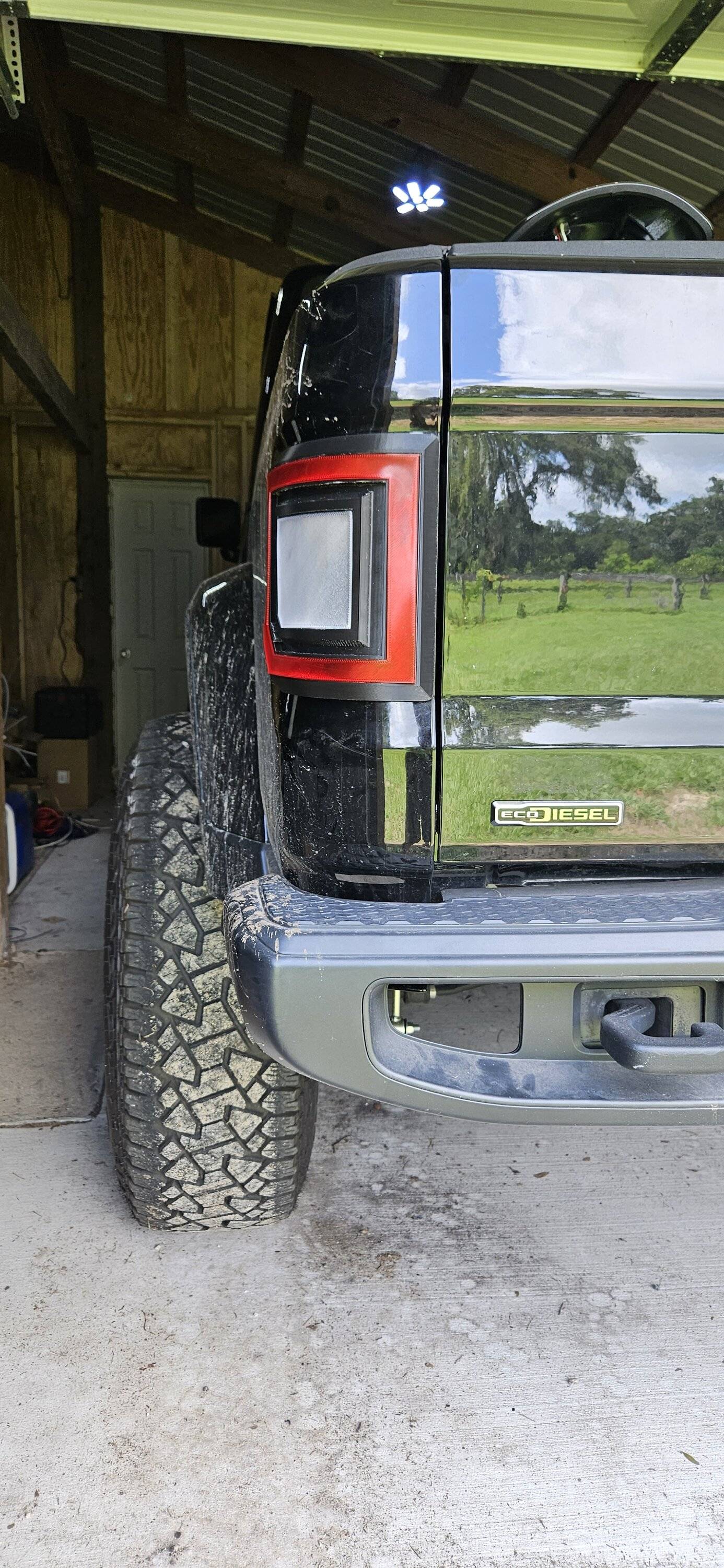 Jeep Gladiator Building my own flush tail lights 20230618_115648