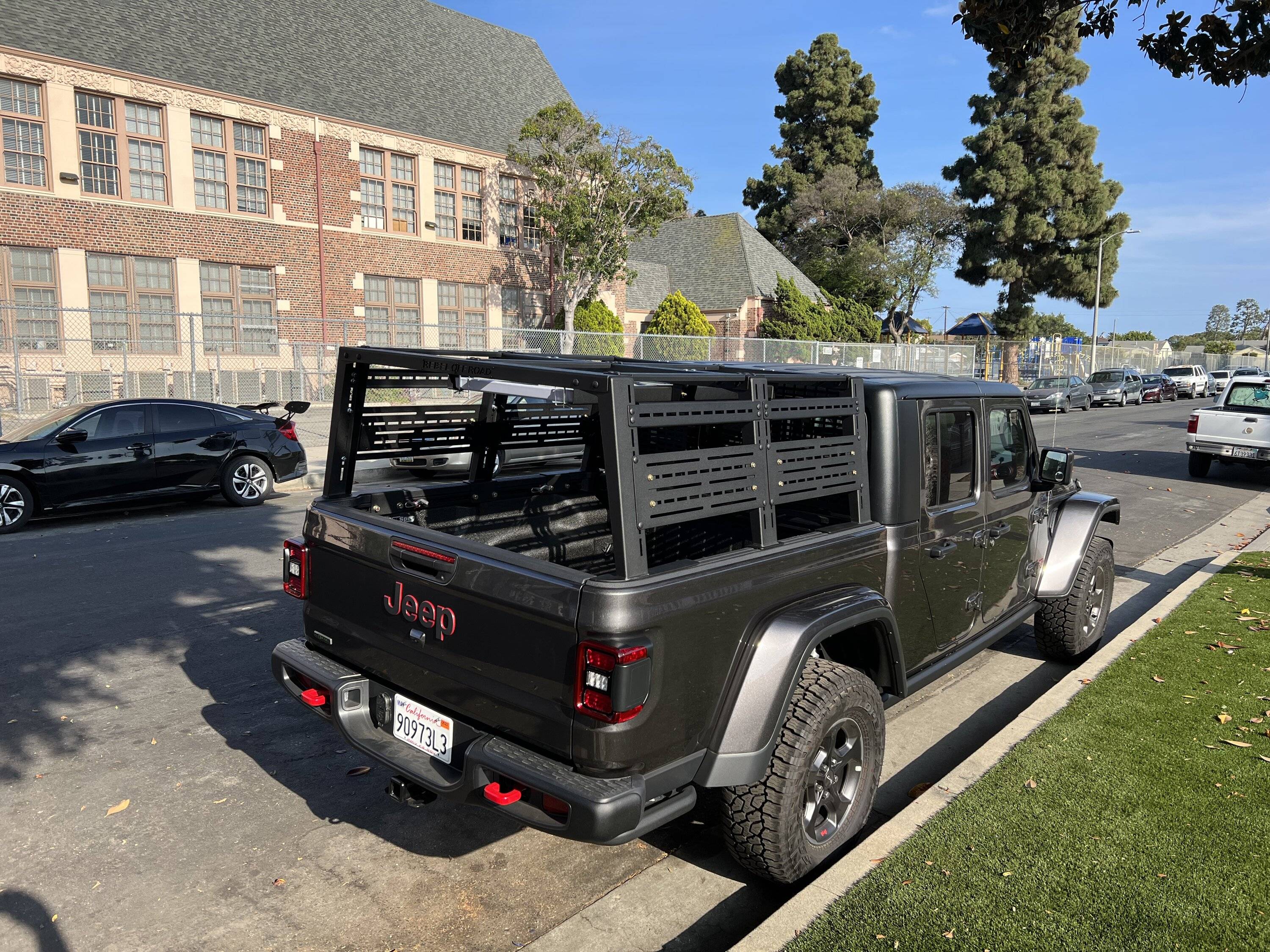 Jeep Gladiator For sale Rebel Offroad Xplor bed rack full size with extras $600.00. Located in Los Angeles IMG_0980
