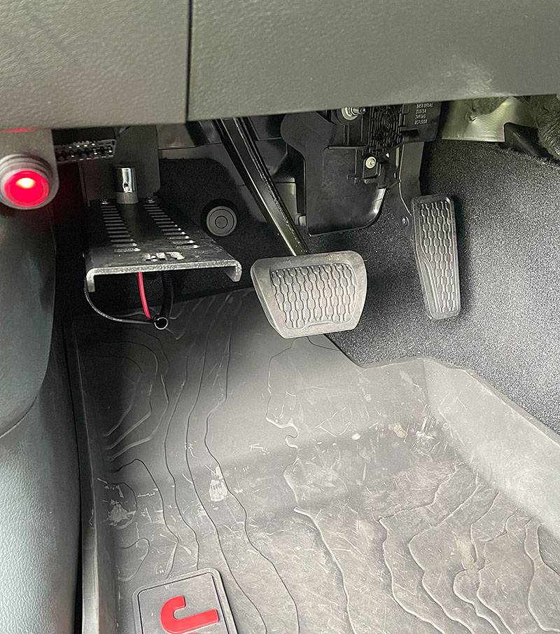 Jeep Gladiator M.O.R.E. Dead Pedal:  More than a foot rest. Jeep-JL-JT-Dead-Pedal-14