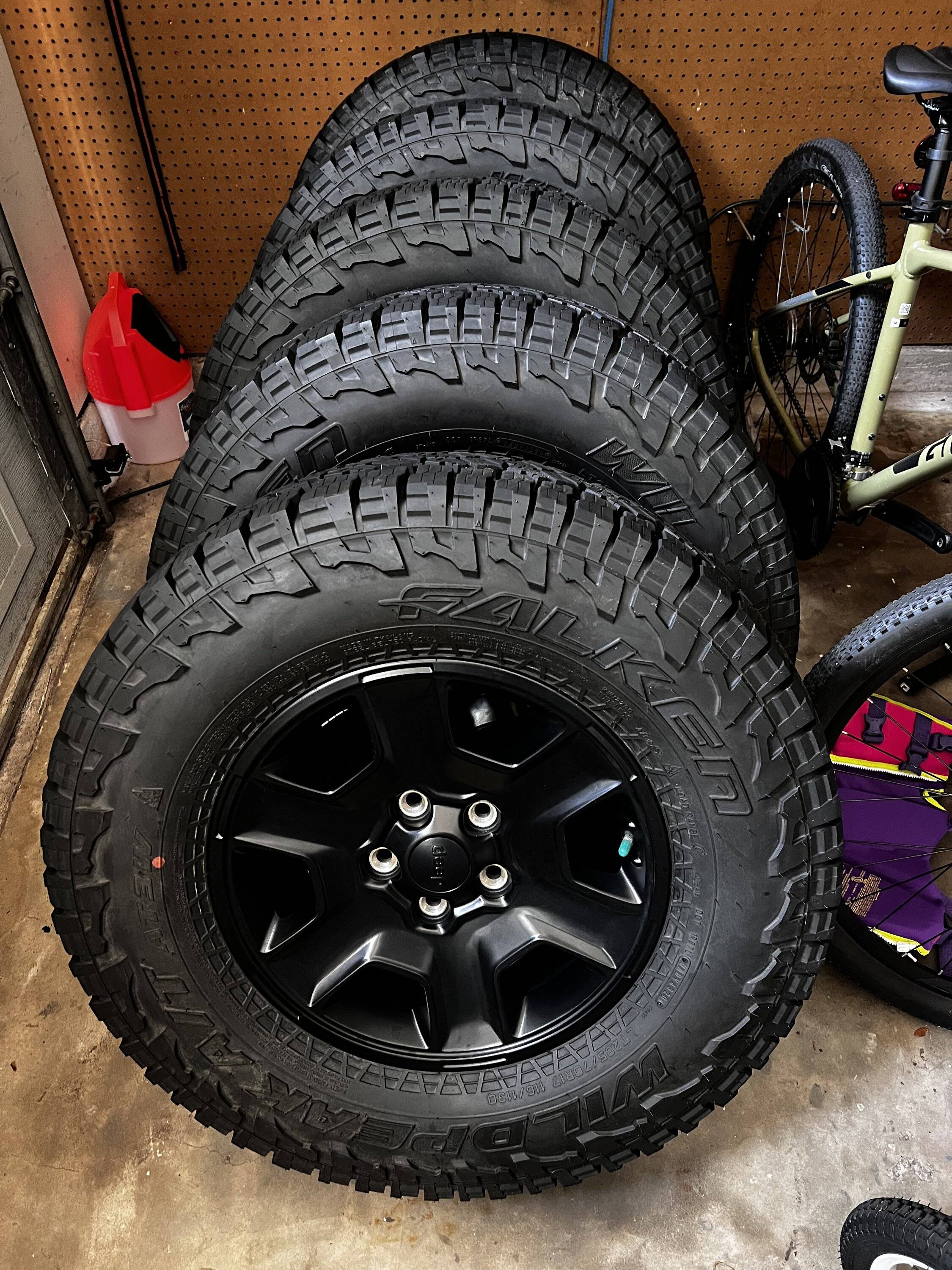 Jeep Gladiator Set of 5 Like New Mojave Wheels/Tires - $1000 OBO IMG-4163