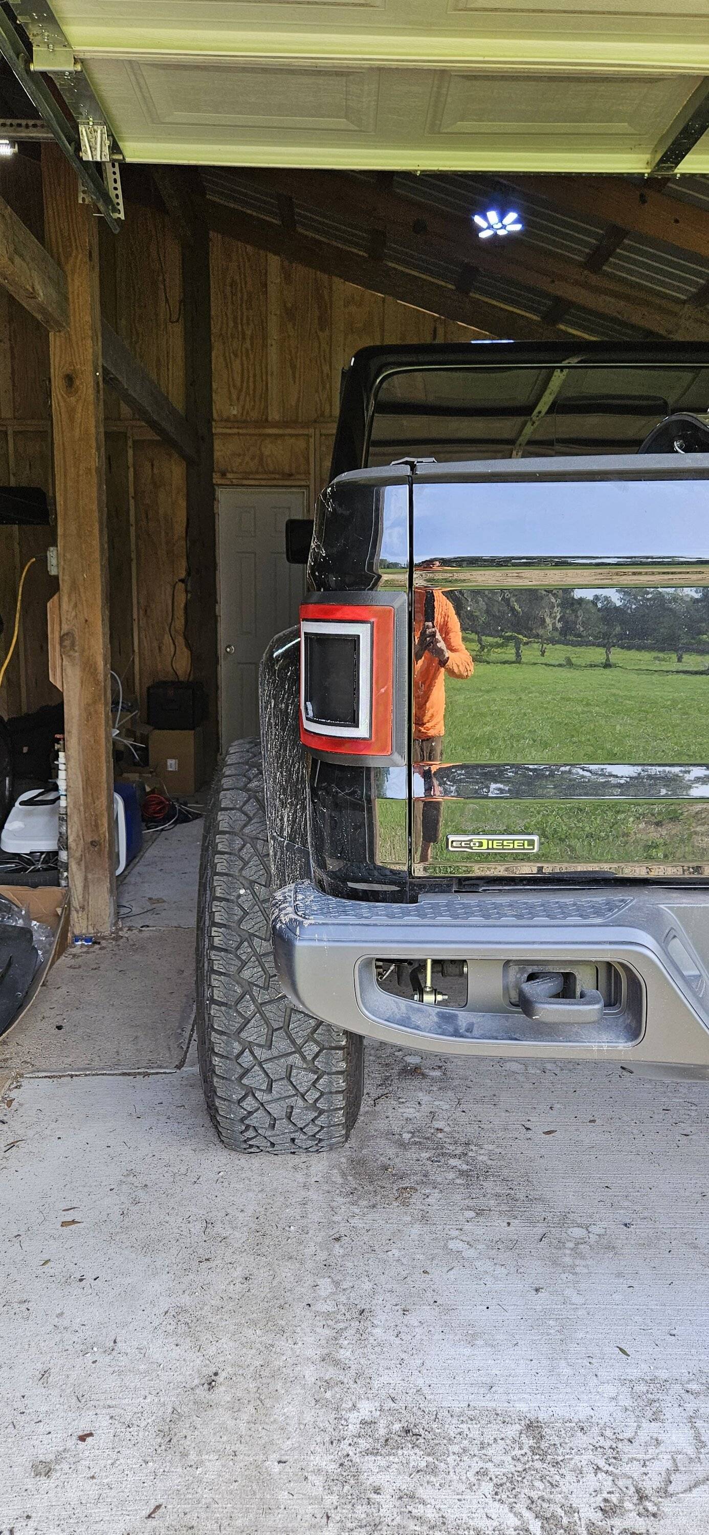 Jeep Gladiator Building my own flush tail lights 20230619_173309
