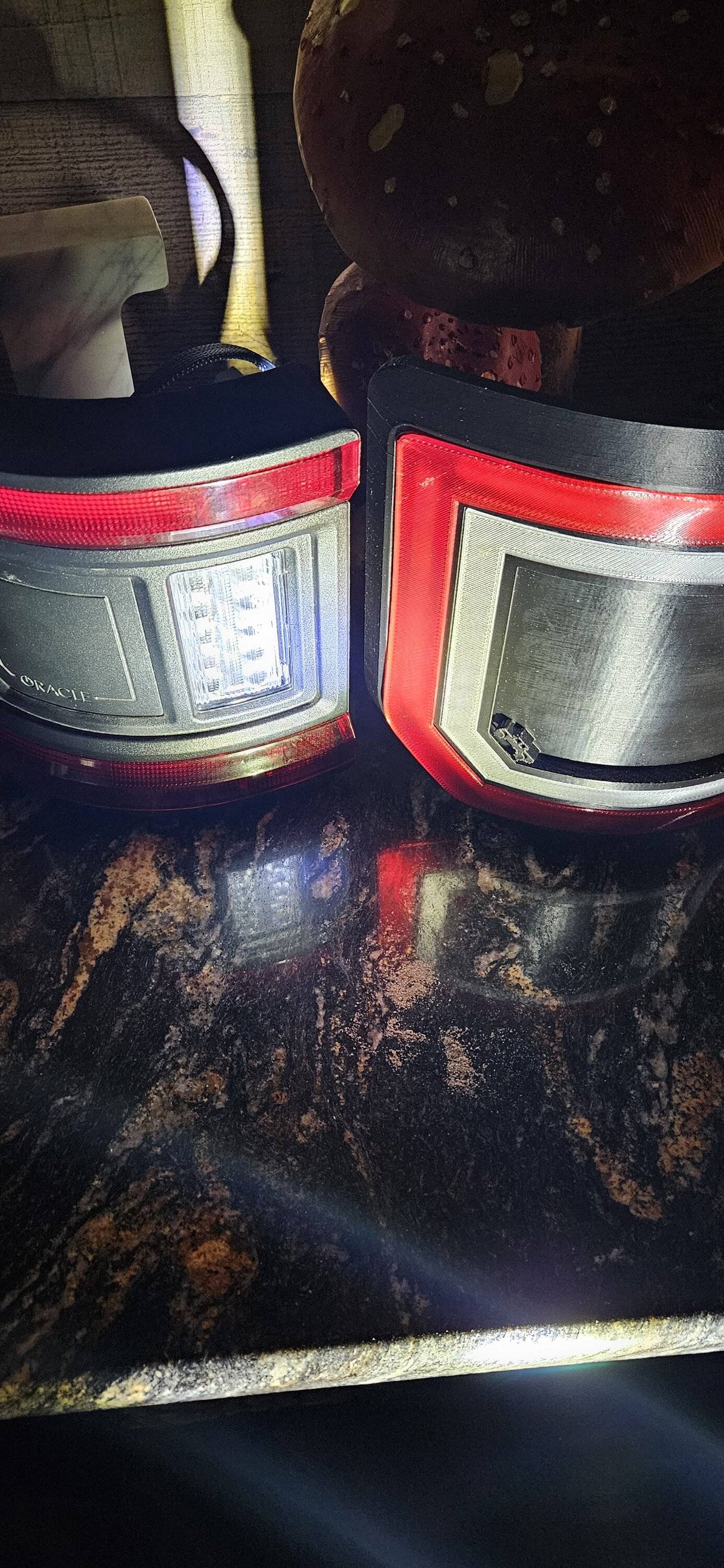 Jeep Gladiator Building my own flush tail lights 20230620_155640