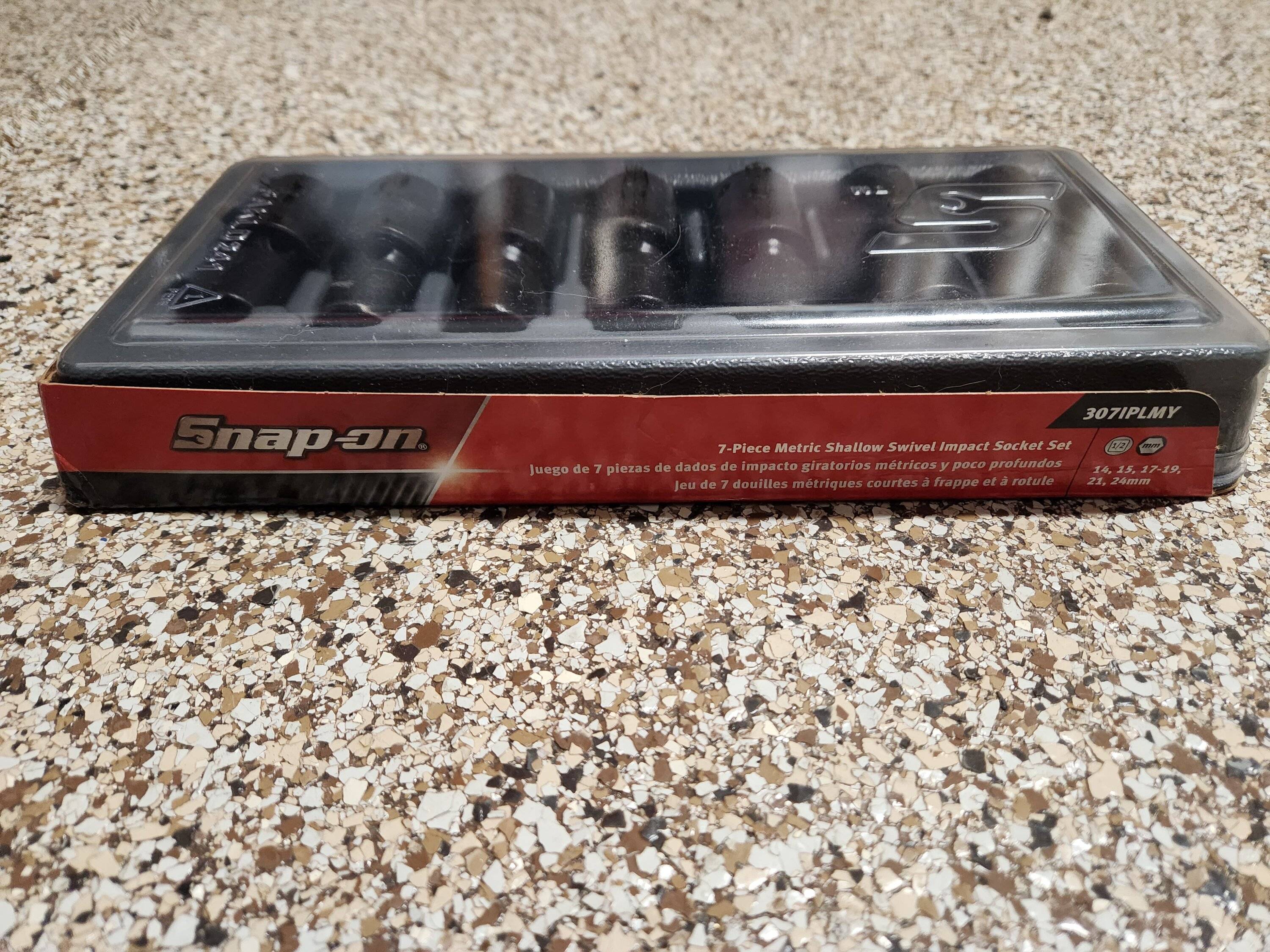 Jeep Gladiator Snap-On 7pc 1/2" Drive 6-Pt Metric Impact Swivel Socket Set (14,15,17–21&24 mm) - BRAND NEW - $400 shipped 20230620_125744