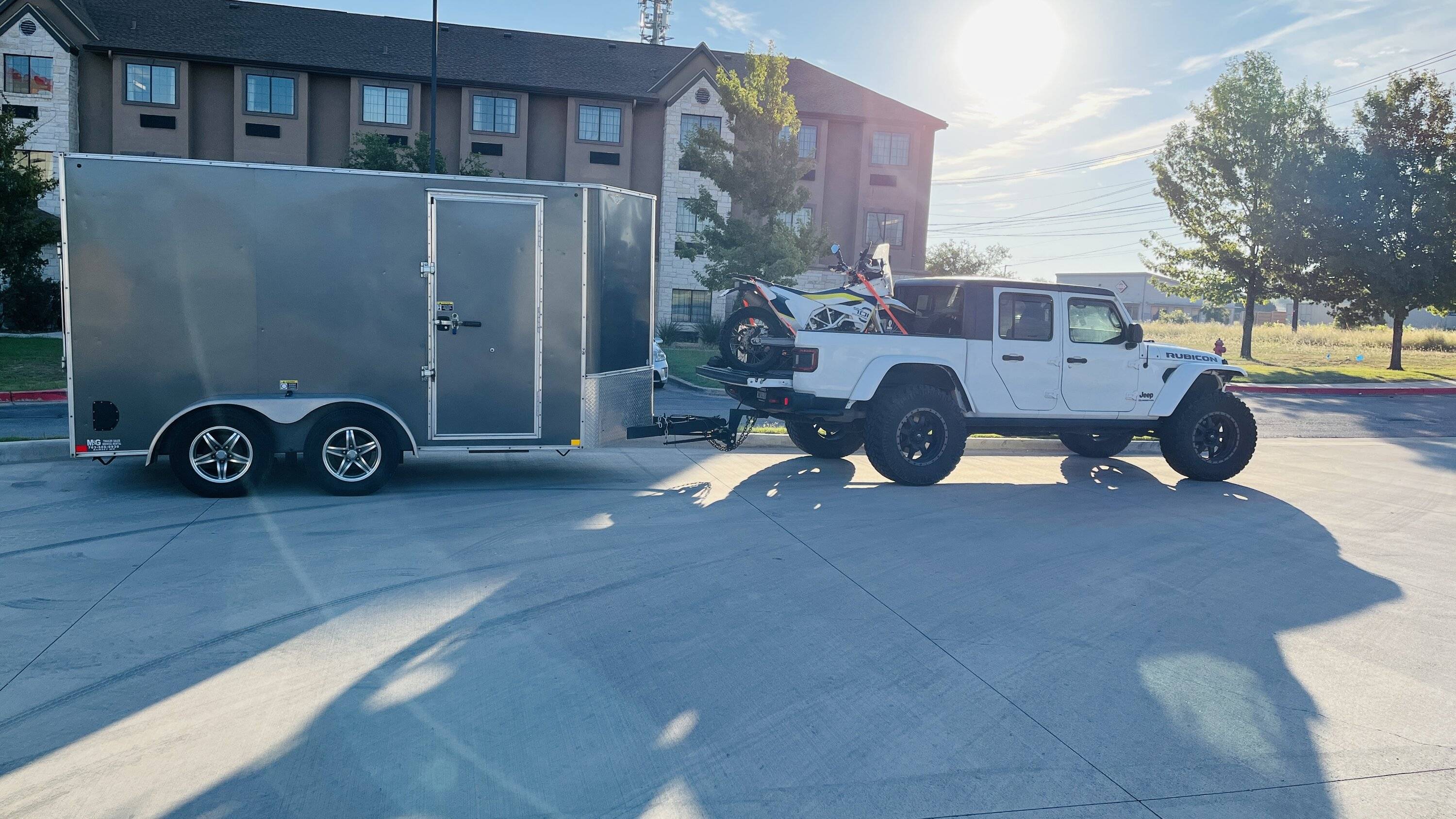 Jeep Gladiator First real tow with the manual.....not good IMG_9744