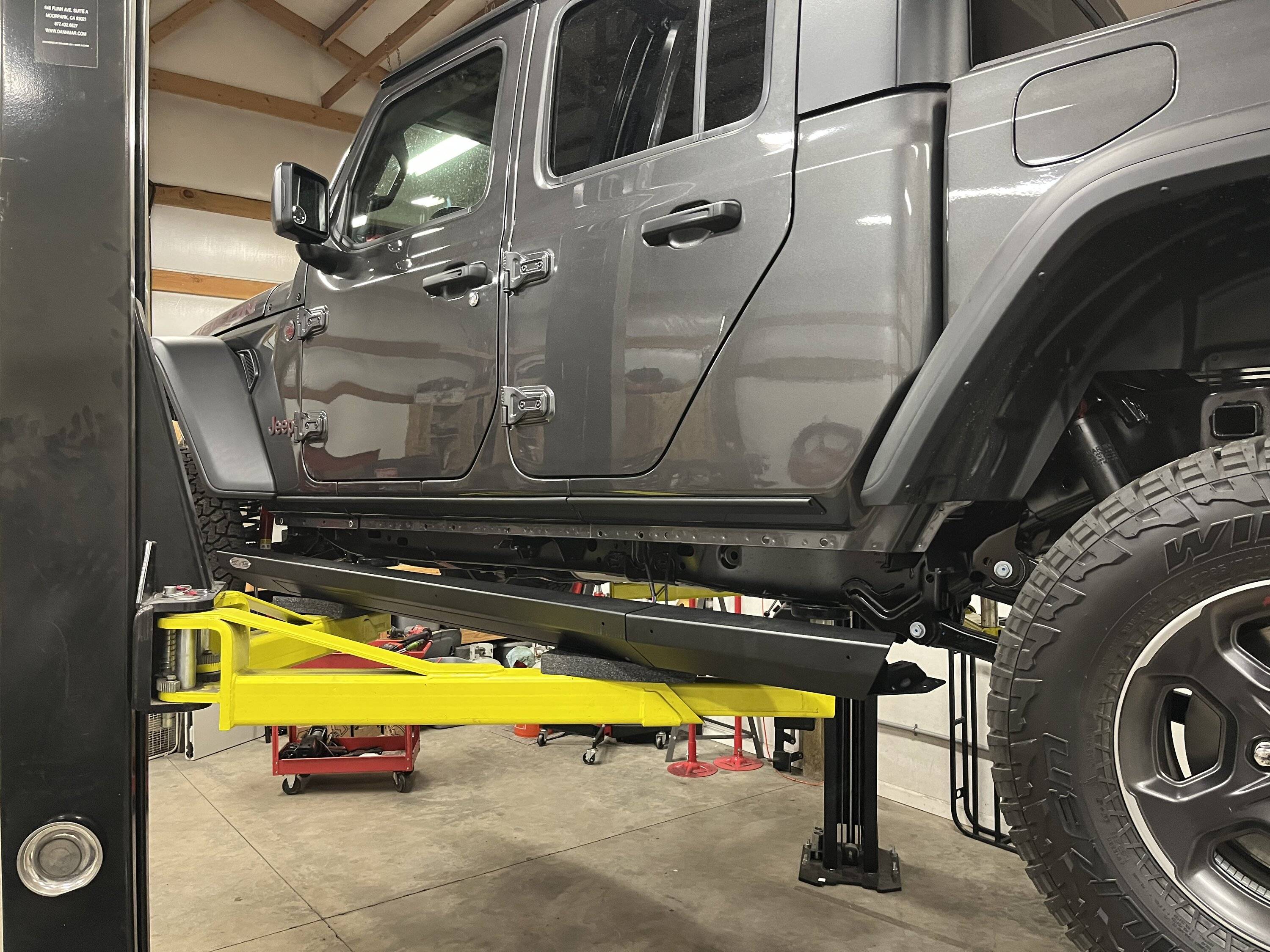 Jeep Gladiator Rockslide Engineering sliders/steps any good? How's the install? IMG_2497.JPG