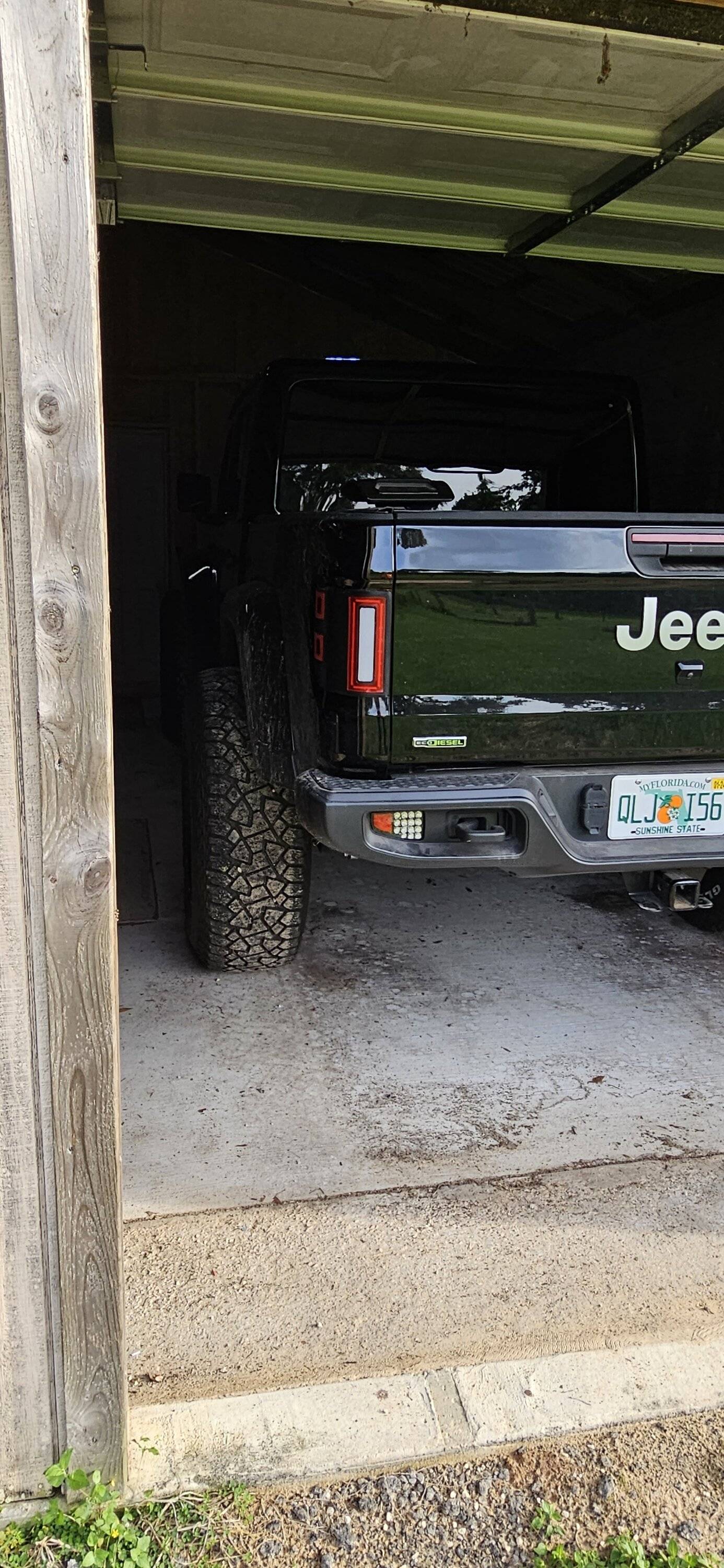 Jeep Gladiator Building my own flush tail lights 20230621_184158