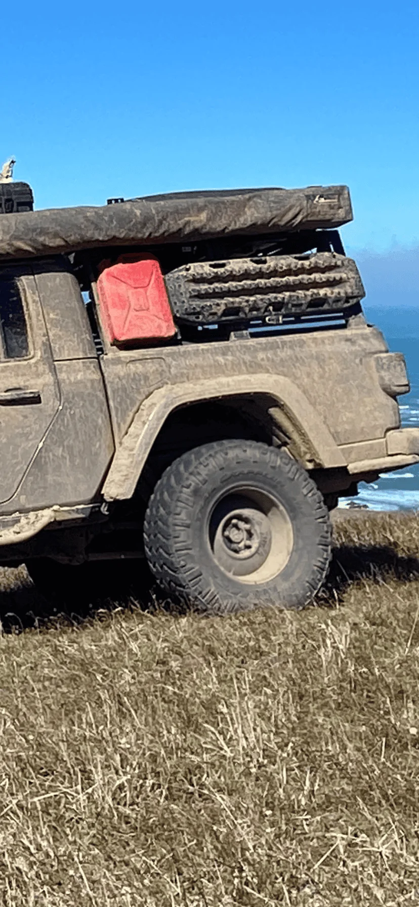 Jeep Gladiator Overland rack storage boxes IMG_6585