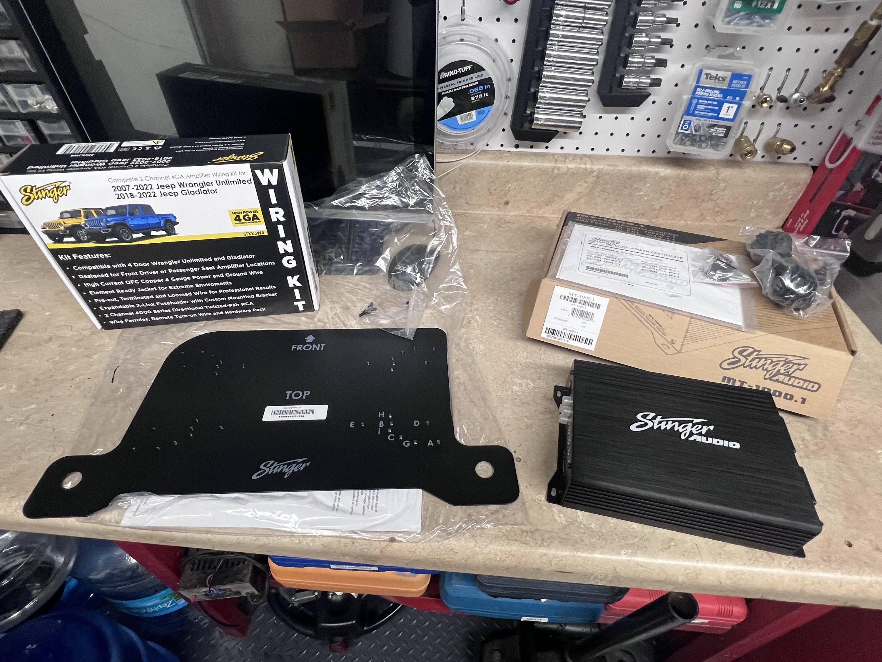 Jeep Gladiator New audio setup! IMG_4195