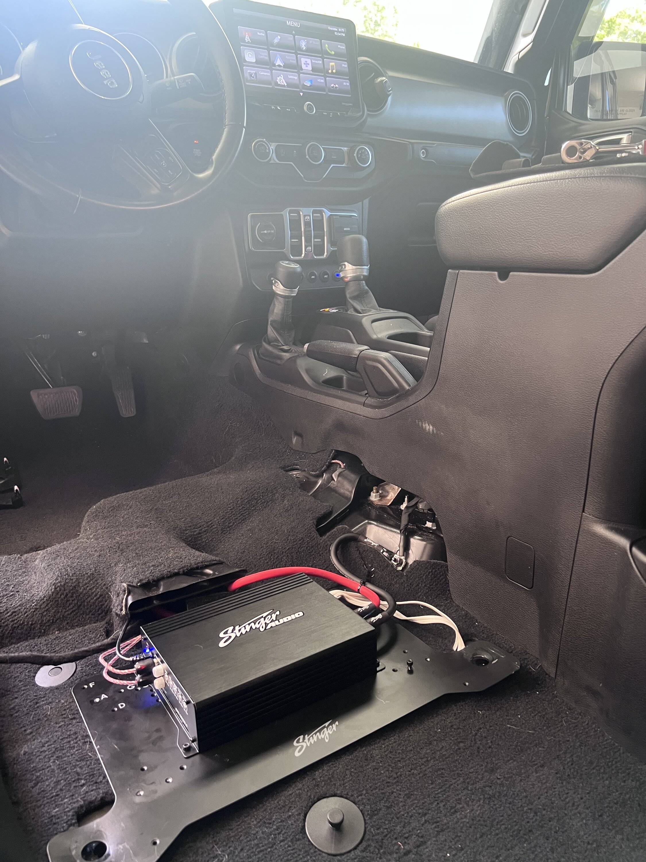 Jeep Gladiator New audio setup! IMG_4210