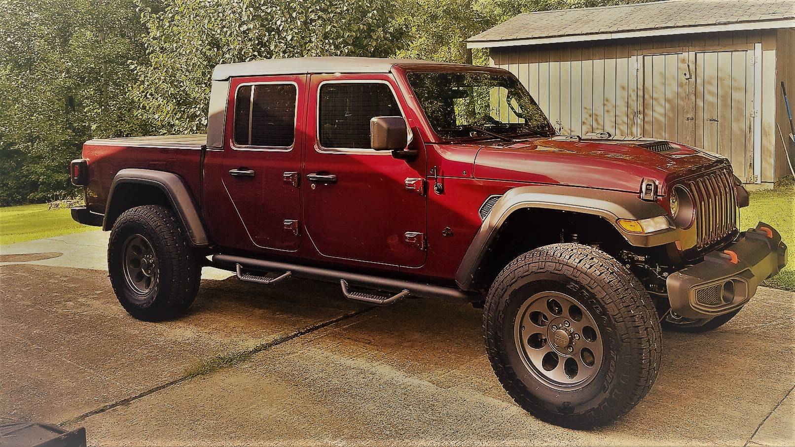 Jeep Gladiator Stock Mojave on 35s? Or regear necessary? Red1