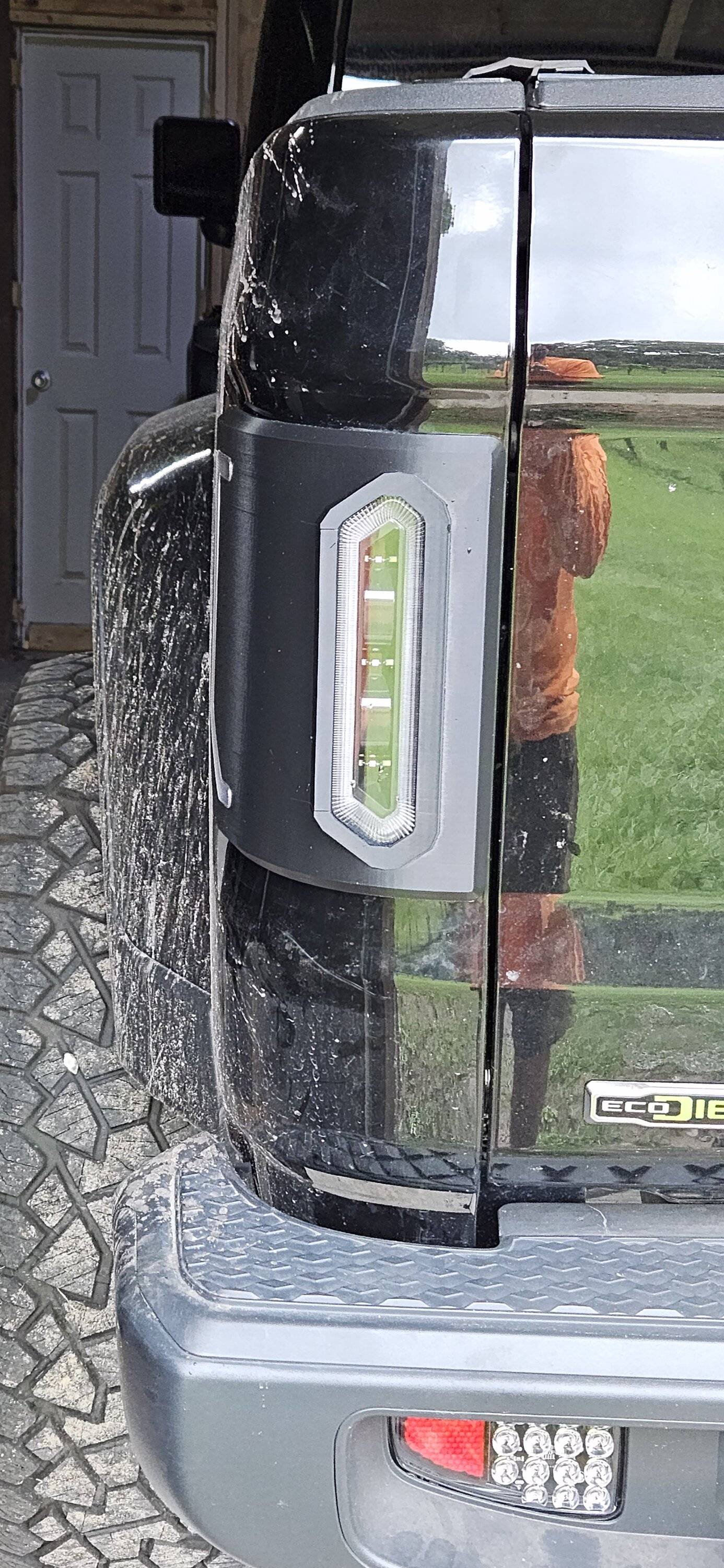 Jeep Gladiator Building my own flush tail lights 20230622_171816