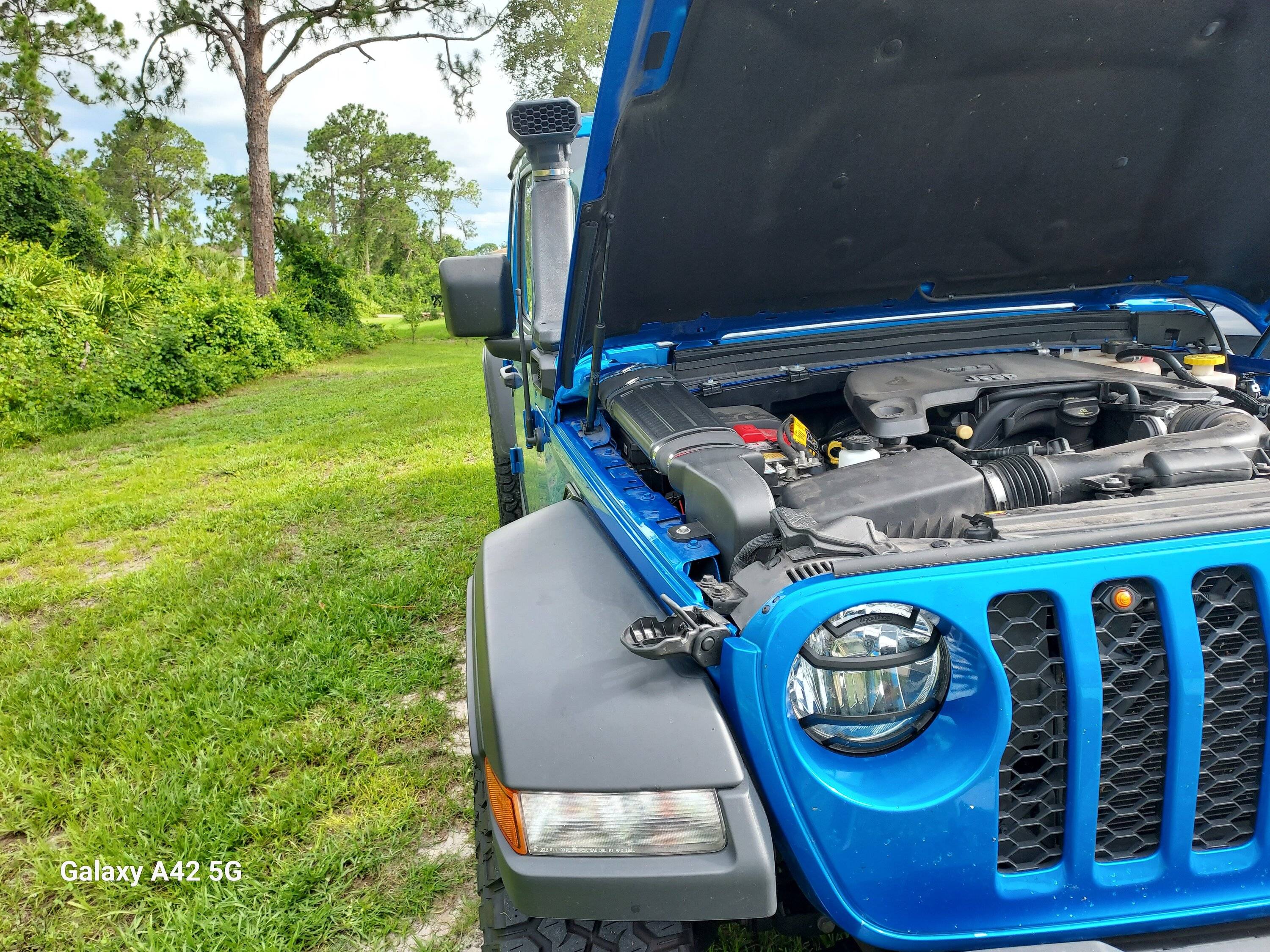 Jeep Gladiator "RR" Amfib Snorkel install and Review 20230623_170632