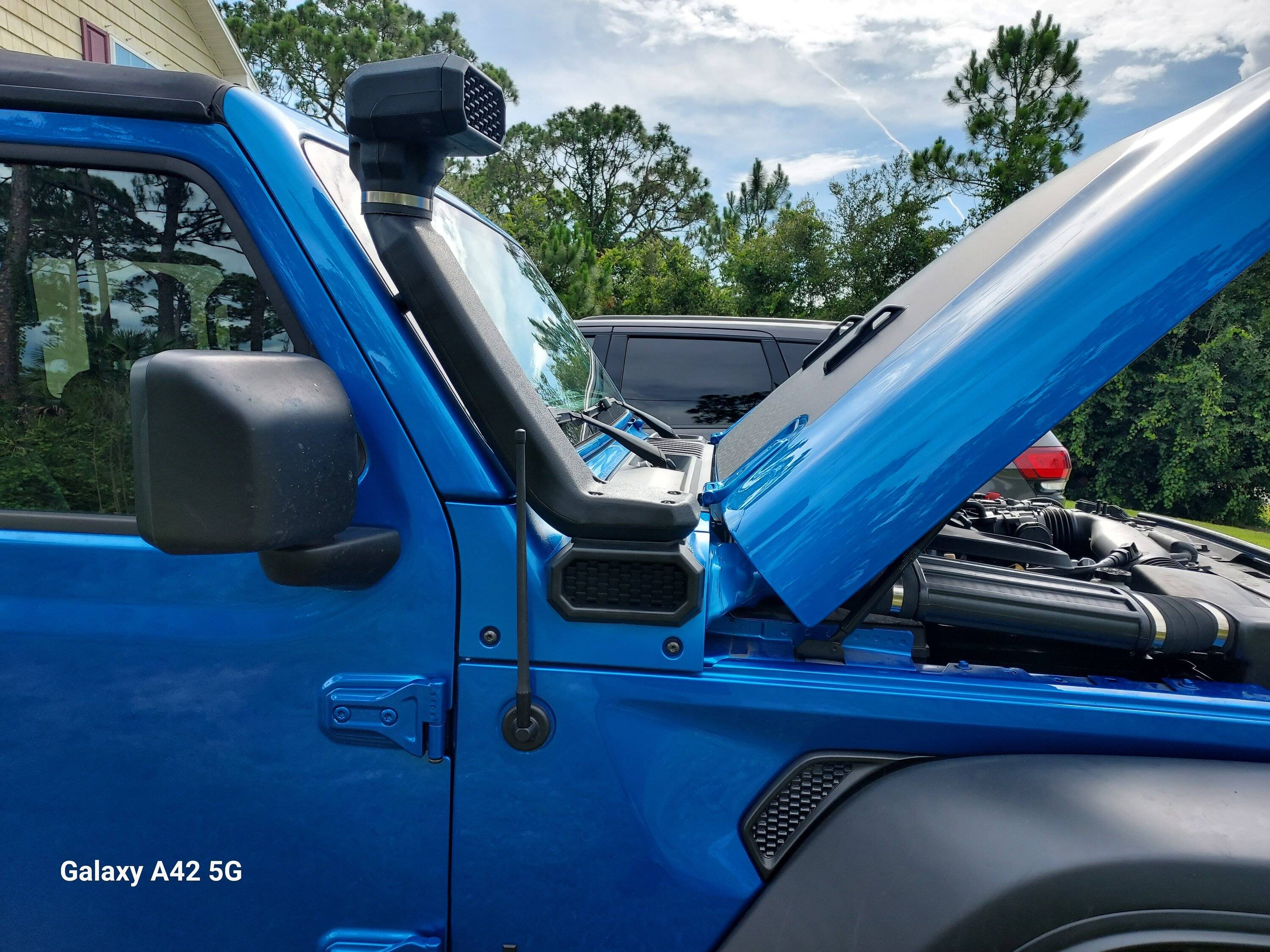 Jeep Gladiator "RR" Amfib Snorkel install and Review 20230623_170639