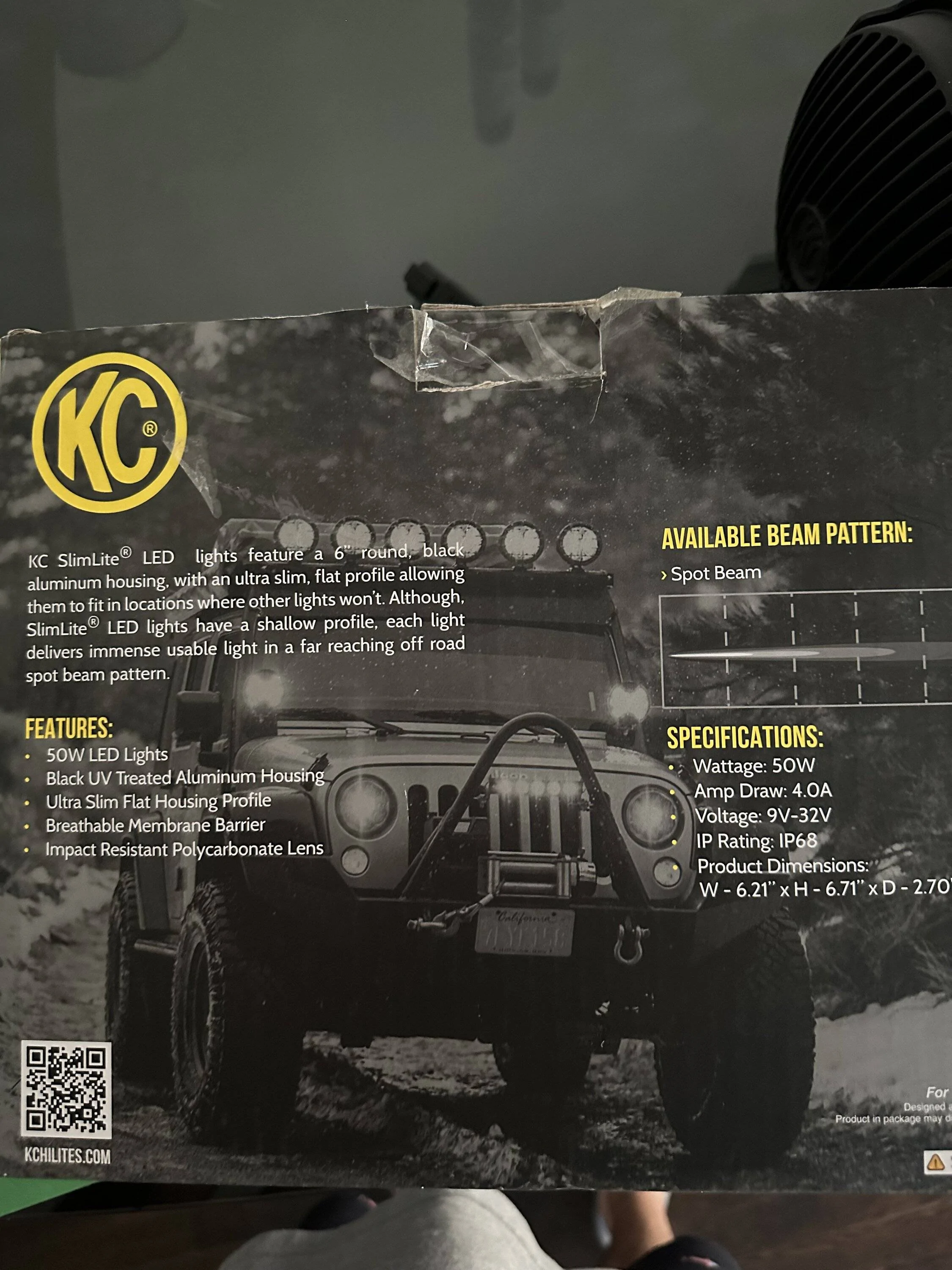 Jeep Gladiator KC 6" SlimLite”s LED IMG_0468