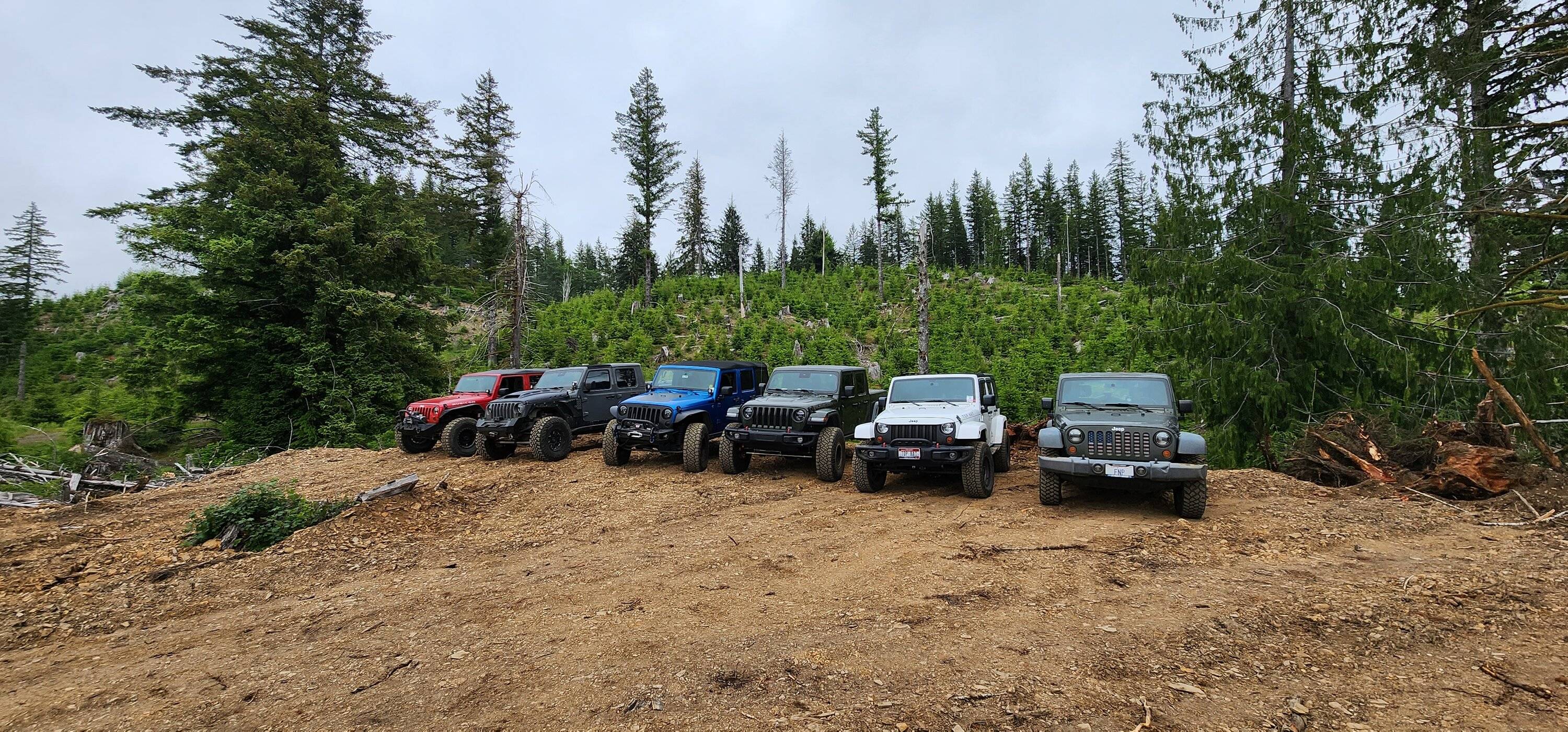 Jeep Gladiator 4 Badge of Honor trails in 4,300 miles! 20230609_142743