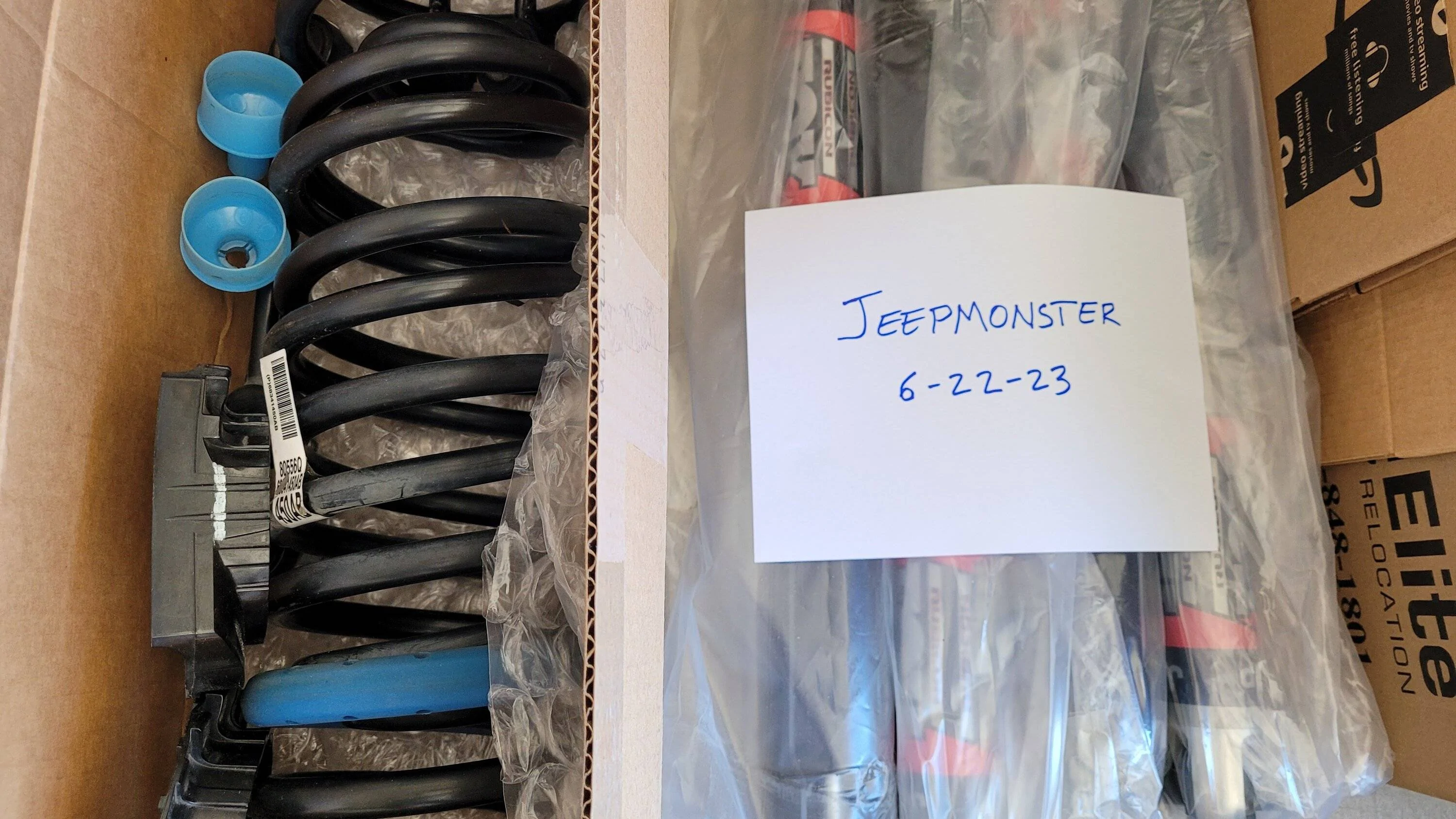 Jeep Gladiator 2020 JT Rubicon Takeoff Suspension $300 20230625_120637