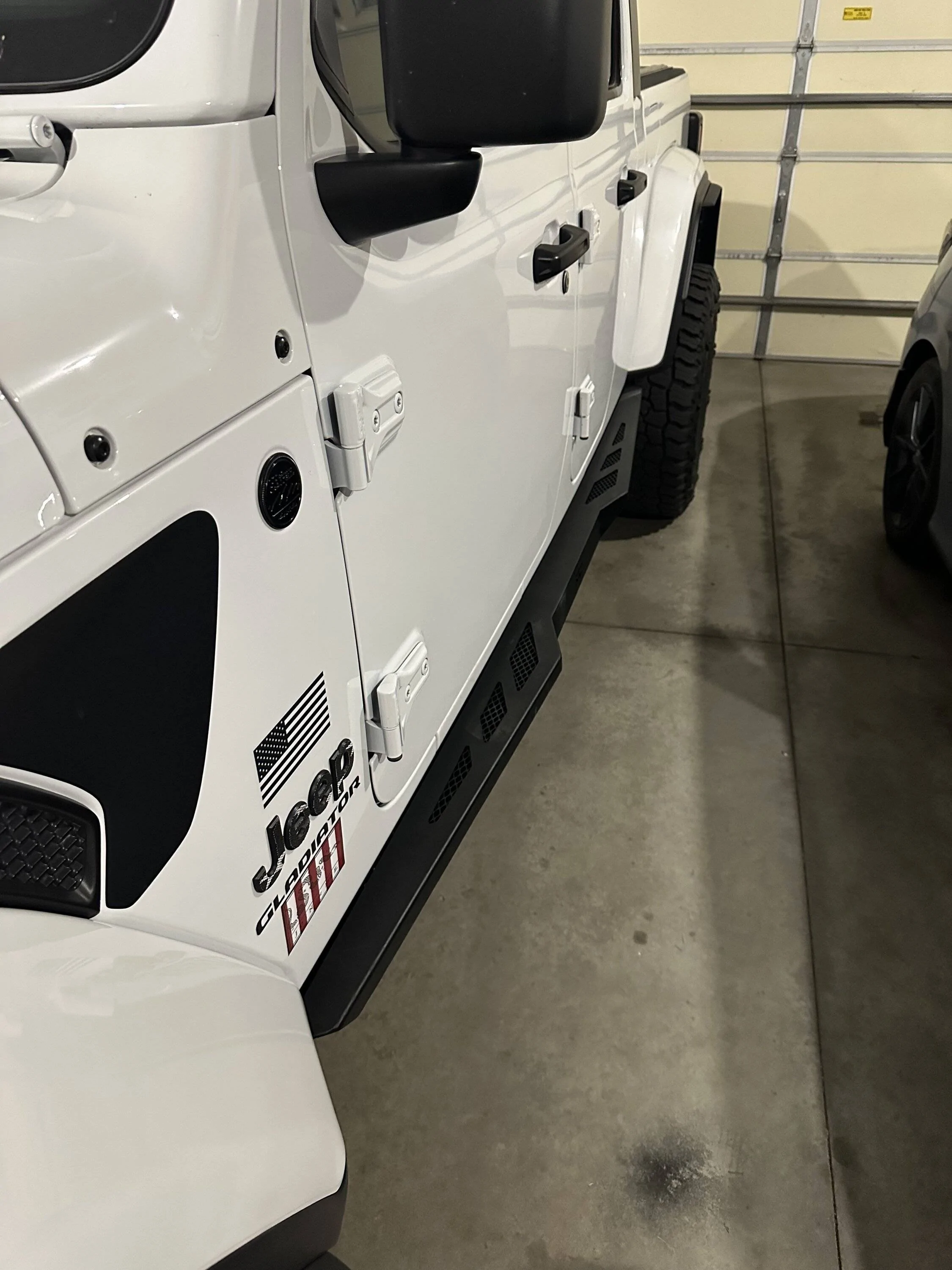 Jeep Gladiator Rough Country heavy duty sliders review IMG_8161