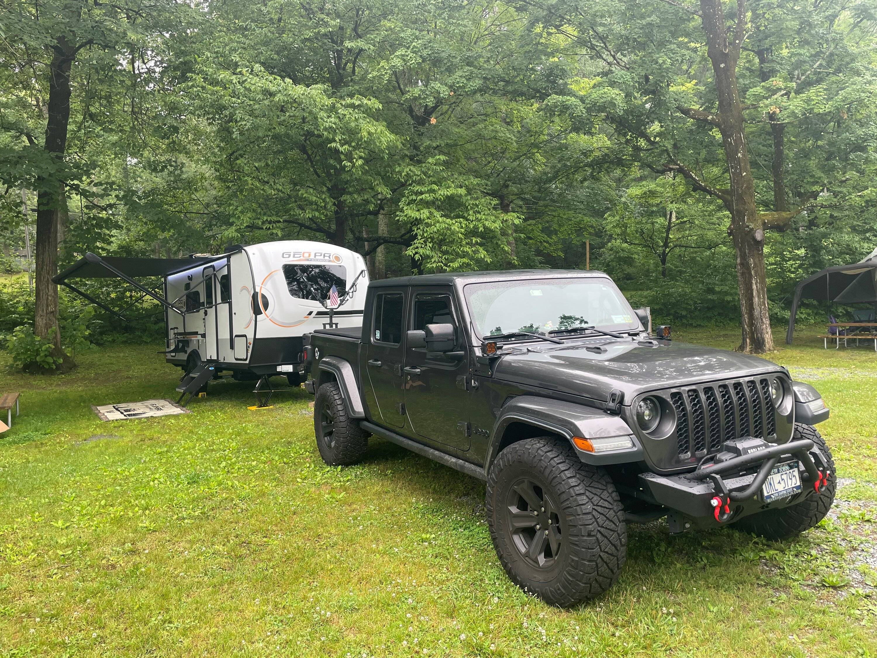 Jeep Gladiator Just purchased my first camper and have questions. Camper 2