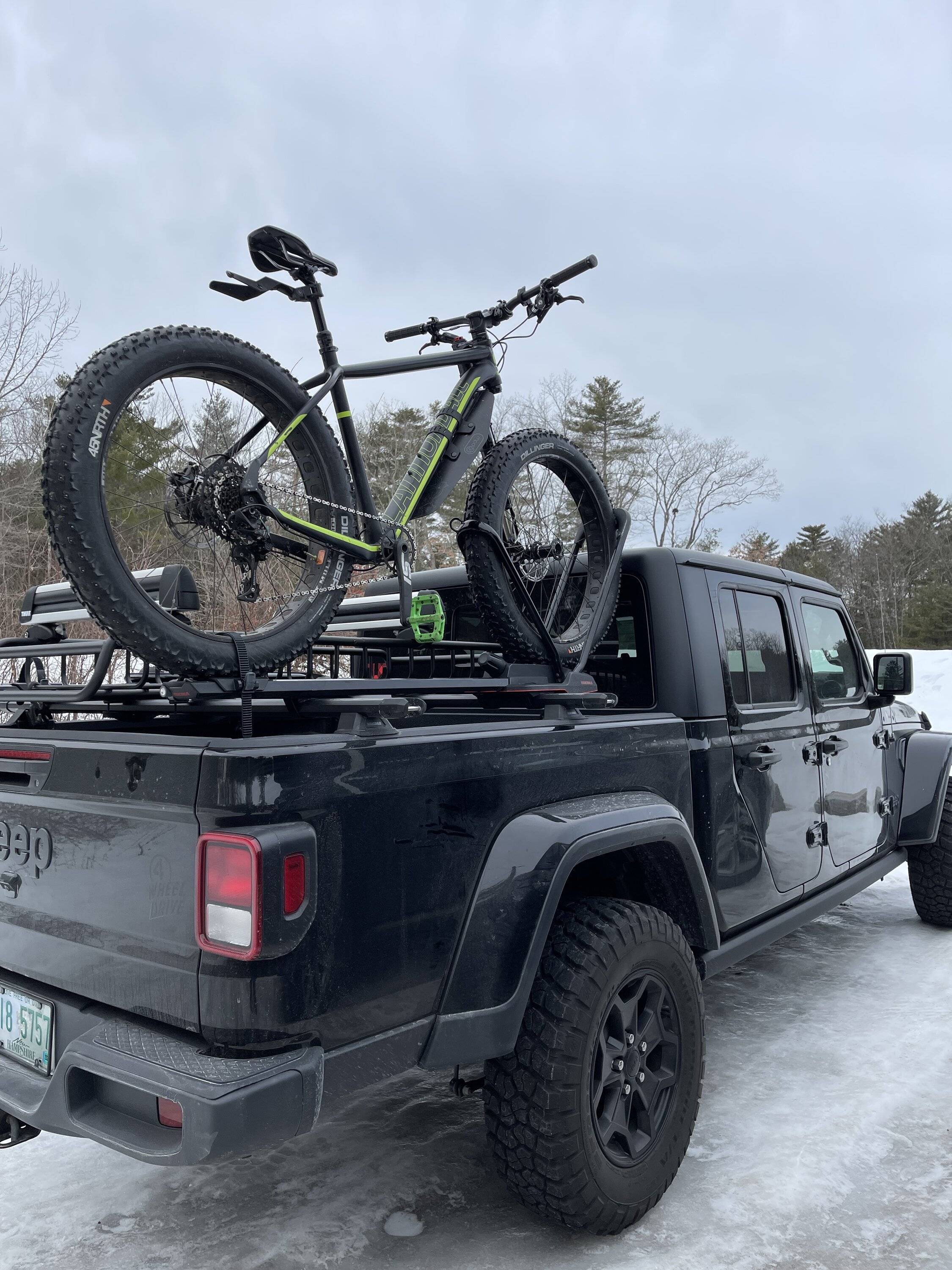 Jeep Gladiator Is there a bike mount that can go on the trail rails? IMG_0820