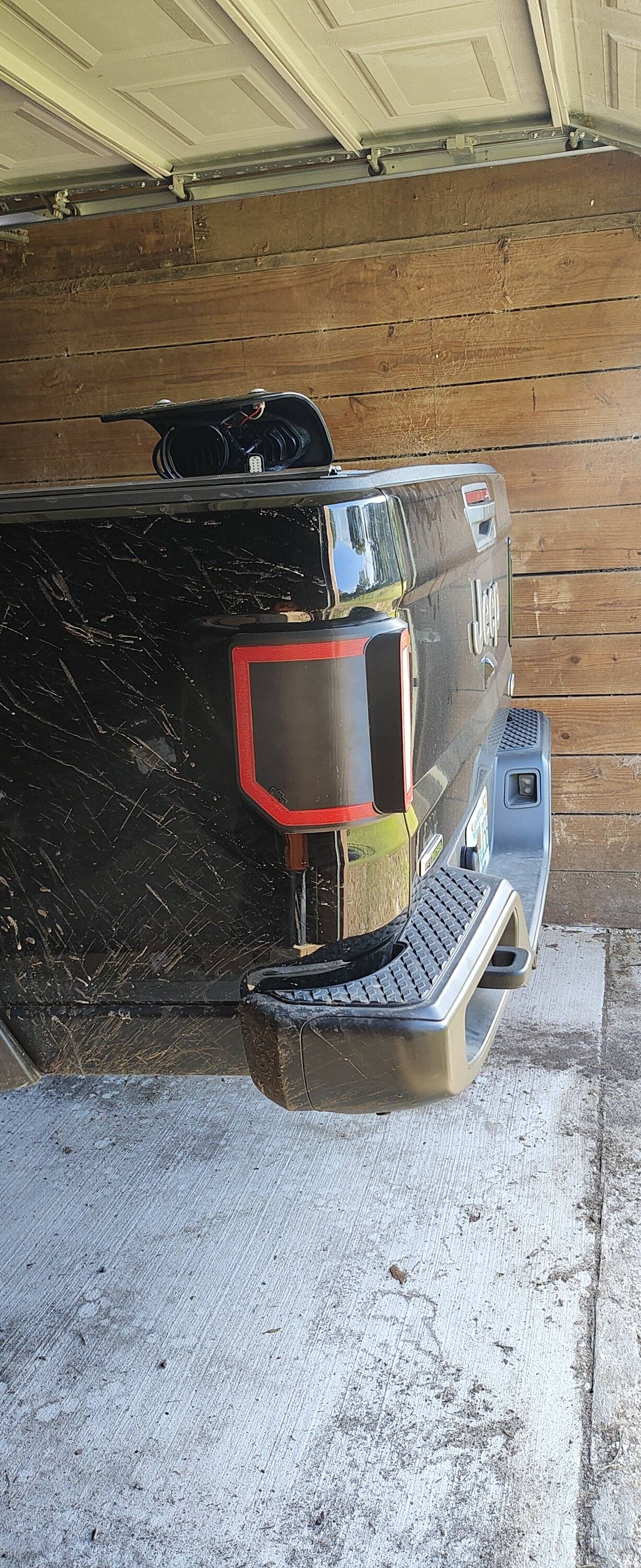 Jeep Gladiator Building my own flush tail lights IMG_20230627_181741234