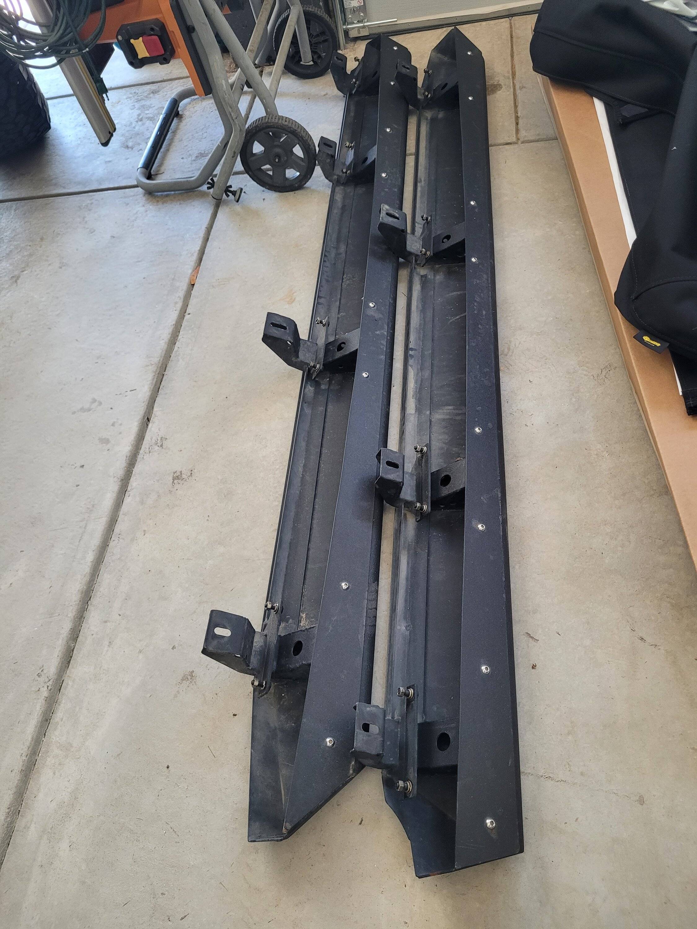 Jeep Gladiator DV8 Sliders- great shape-$300 20230627_143311