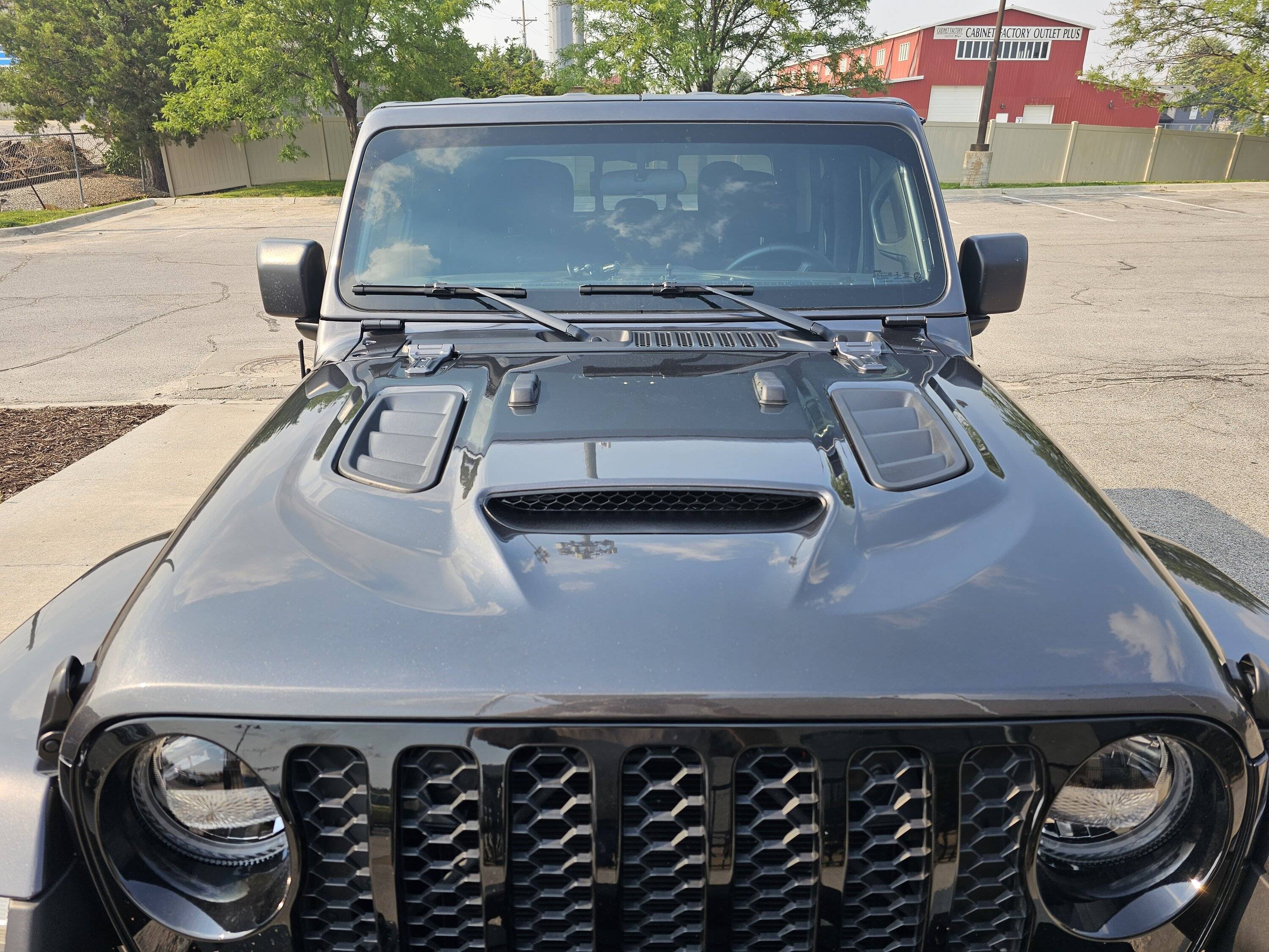 Jeep Gladiator Hail - Hail -Rock and Roll! I need a new hood - Choosing a hood replacement. 20230625_171725