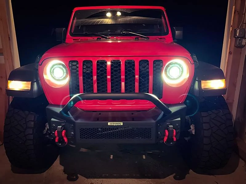 Jeep Gladiator Curious on getting new headlights with Halos. Thoughts? 50996631623_f1b1631ac4_c
