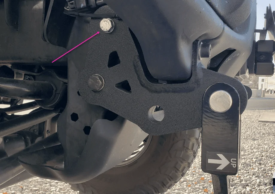 Jeep Gladiator AEV RX front bumper flat tow solution! 1688049419237