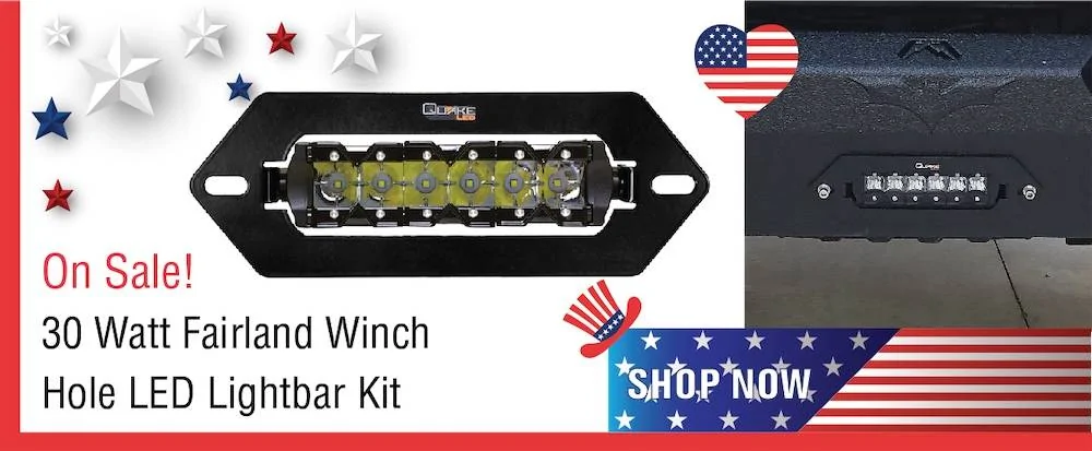 Jeep Gladiator Quake LED's Love It Or Leave It 15% OFF Independence Day Sale Is Live NOW!!!! Mono Winch