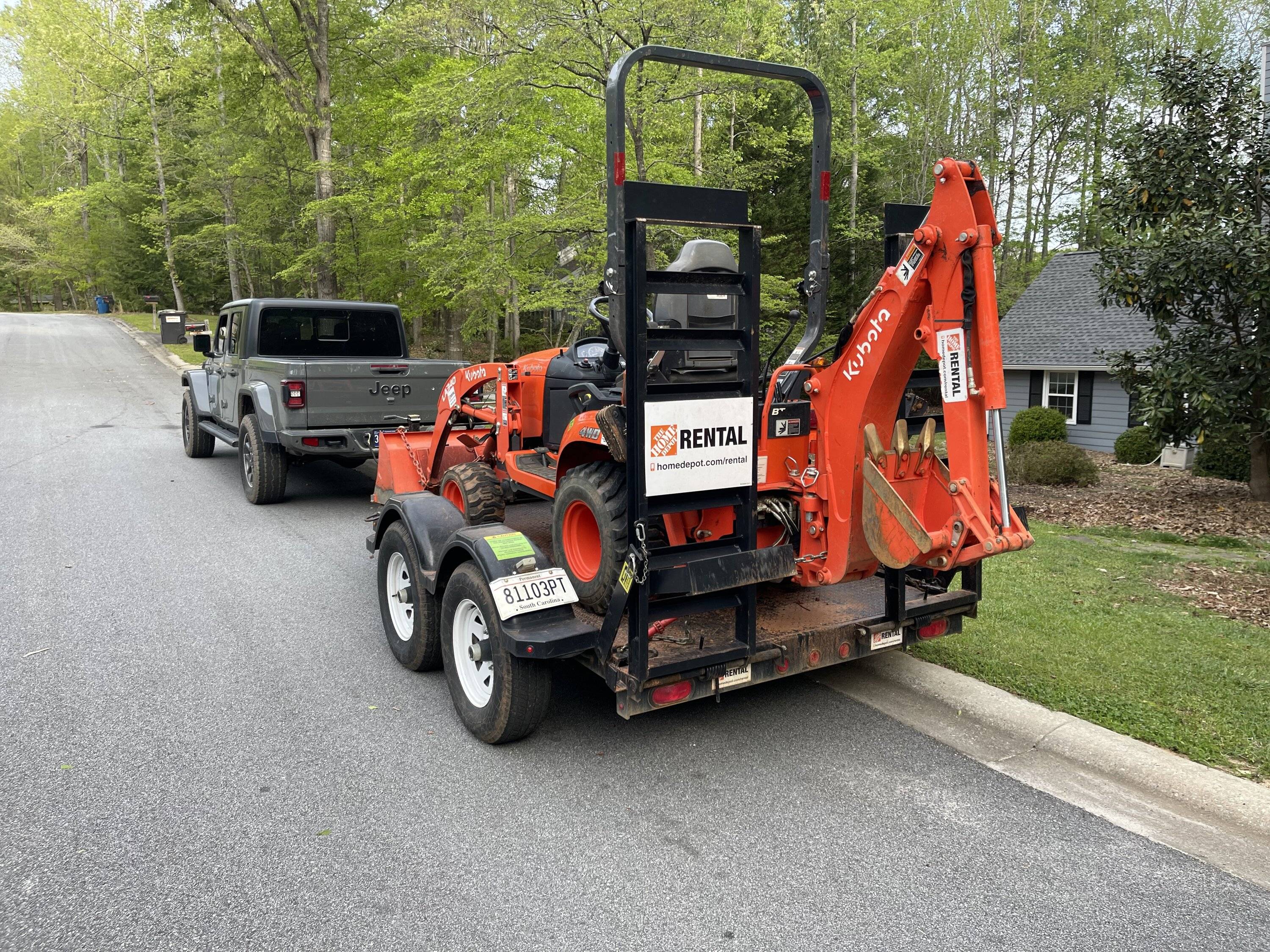 Jeep Gladiator Towing 6500lbs with the Overland IMG_2633