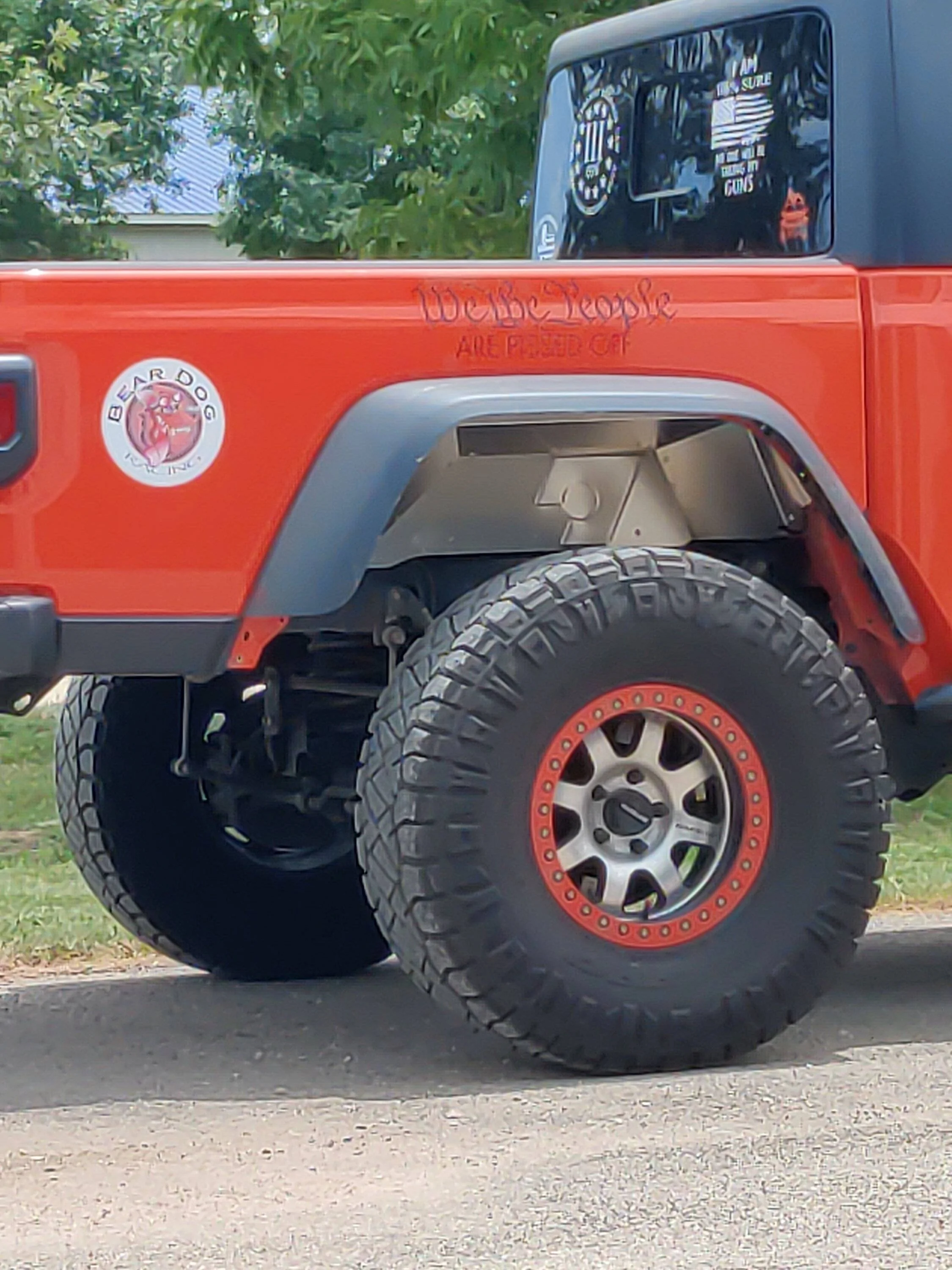 Jeep Gladiator Artec inner fenders 2023-07-03-14-17-09-238