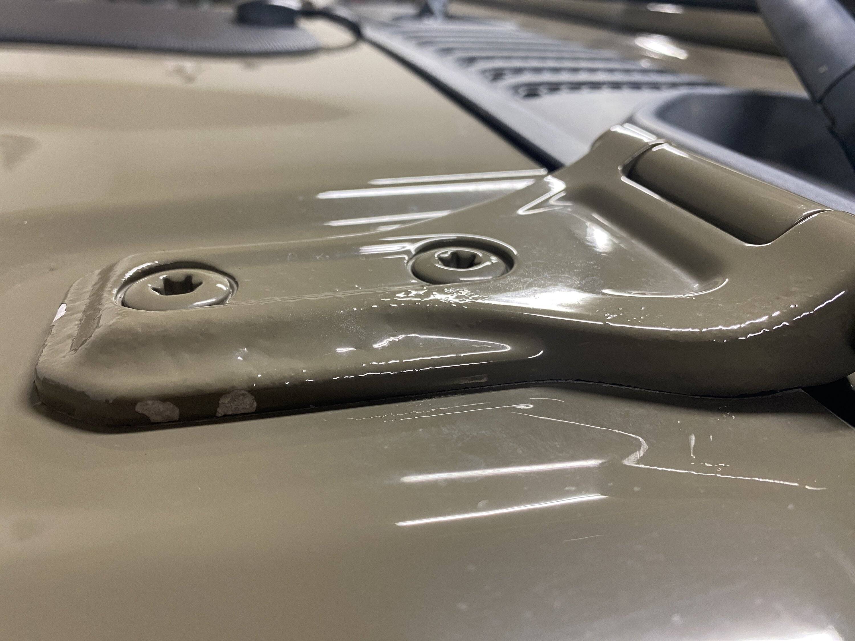 Jeep Gladiator Corrosion on hood hinges IMG_6604