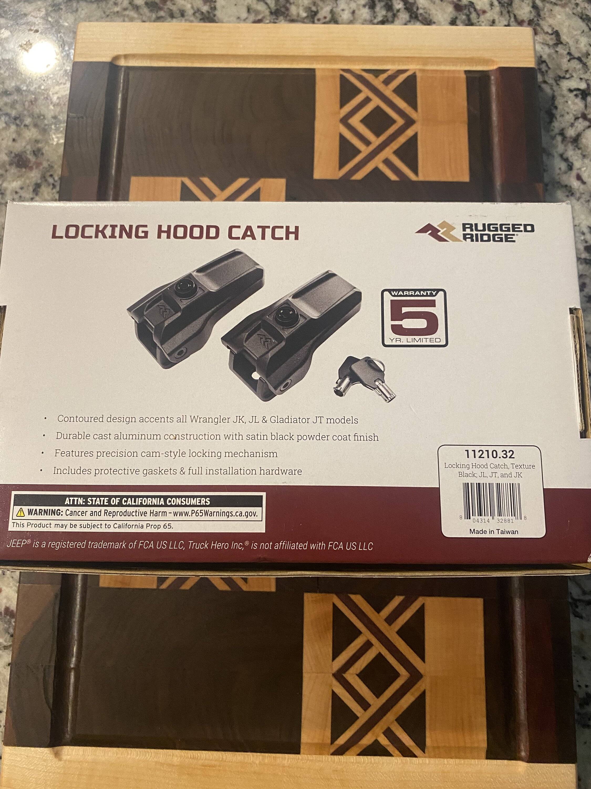 Jeep Gladiator Best locking hood latches? IMG_1417