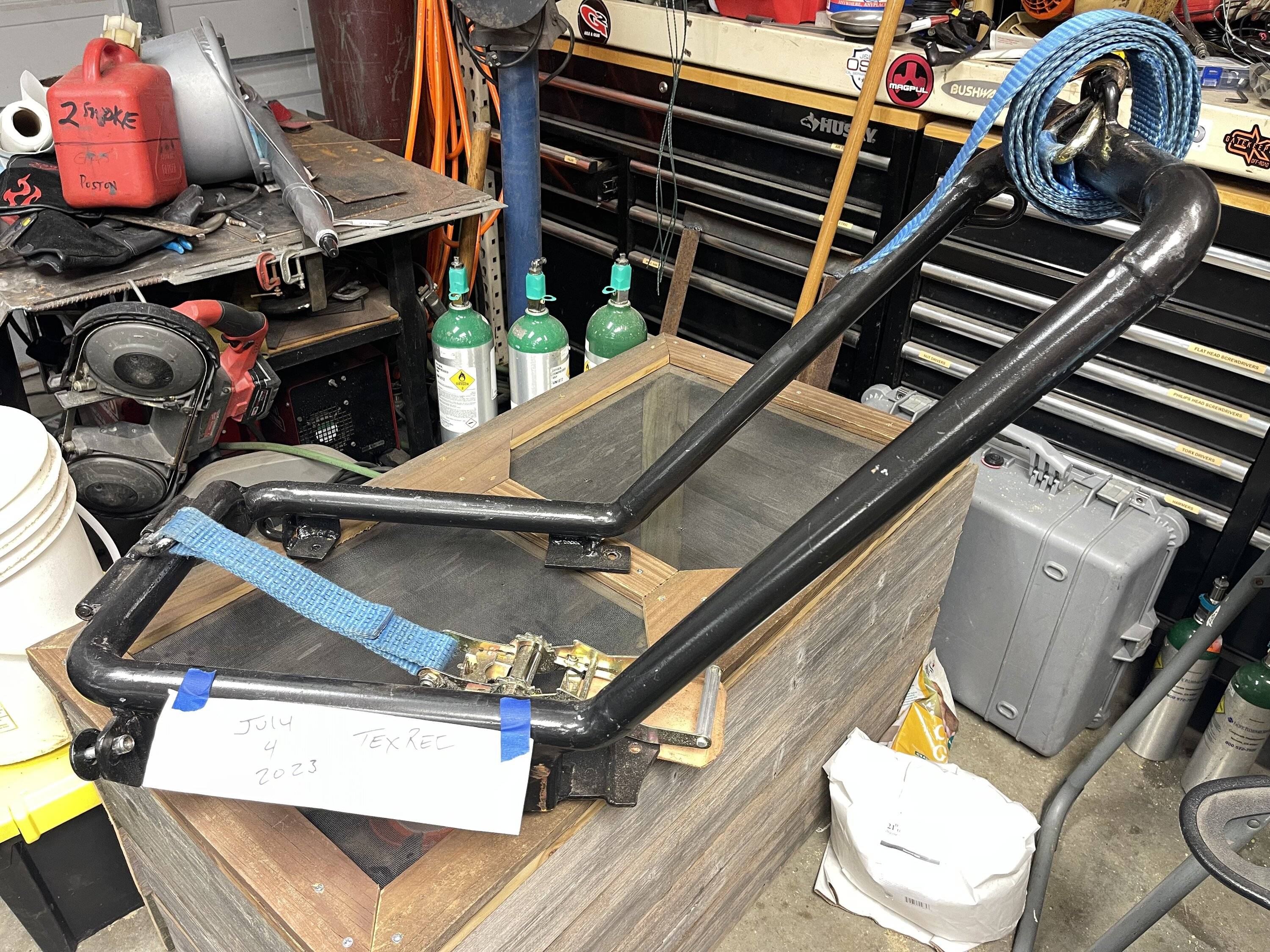 Jeep Gladiator PreRunner spare tire mount IMG_0716