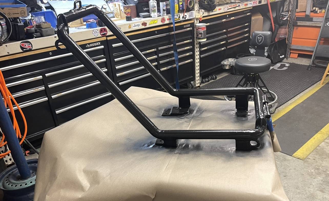 Jeep Gladiator PreRunner spare tire mount IMG_0557
