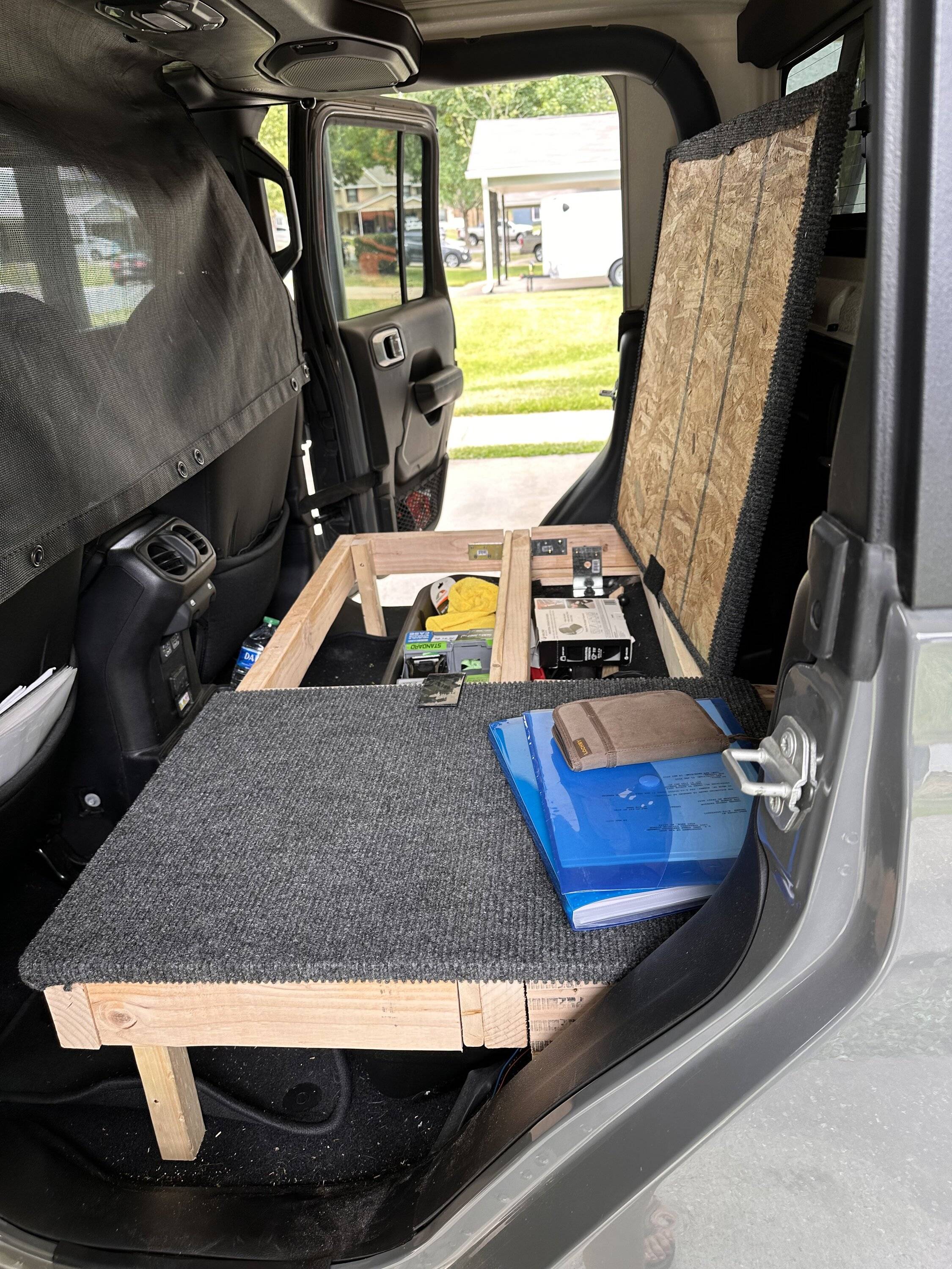 Jeep Gladiator Rear Seat Platform (After Rear Seat Removal - Rear Seat Delete) IMG_0247
